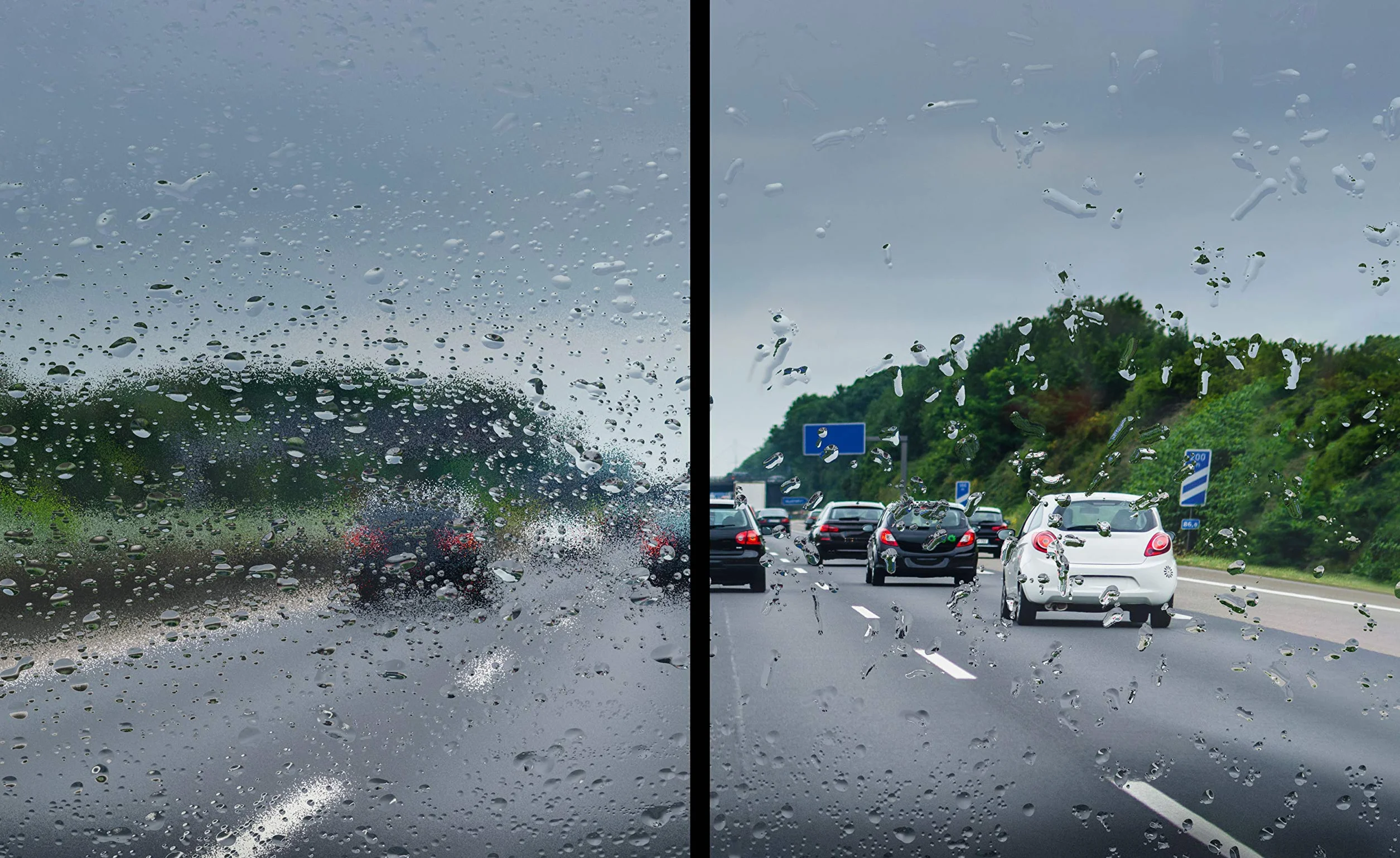 Rain-X Limpiaparabrisas Coche Concentrado Tecnología Hidrofóbica Antilluvia Protección -5ºC 5L