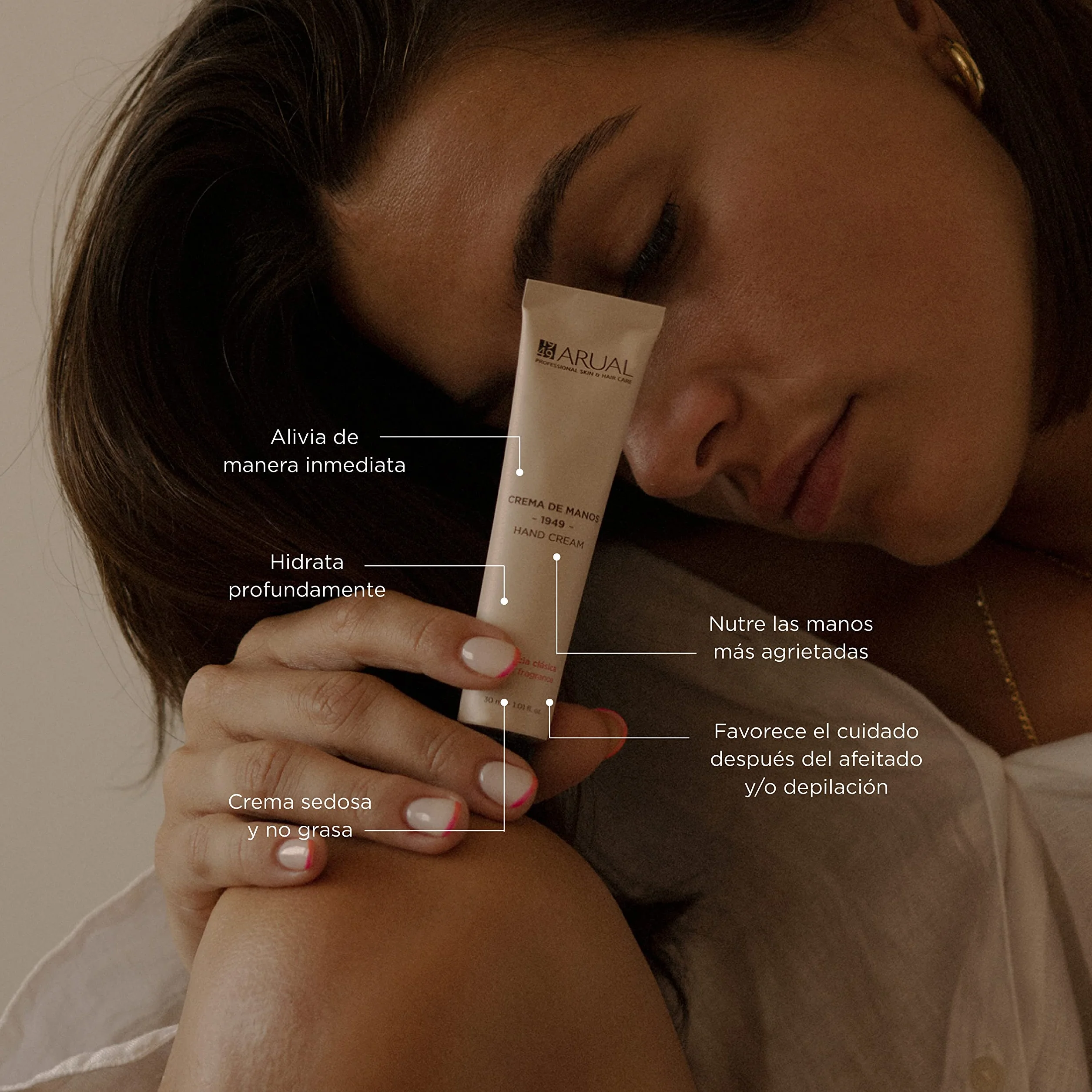 Arual Crema de Manos Fragancia Clásica 30ml
