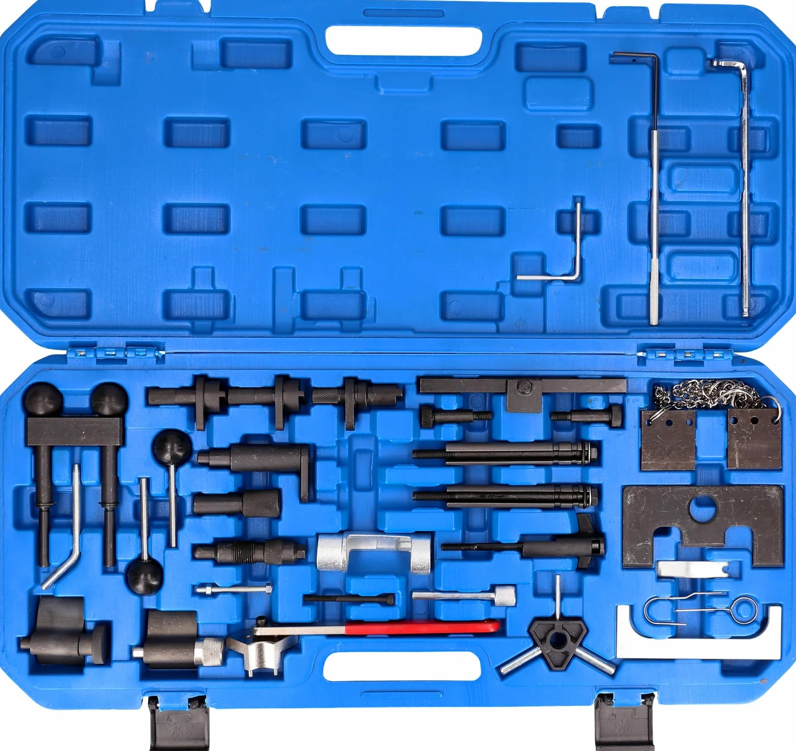 BRILLIANT TOOLS BT597800 Juego de herramientas de reglaje de motores para VAG [Powered by KS TOOLS]