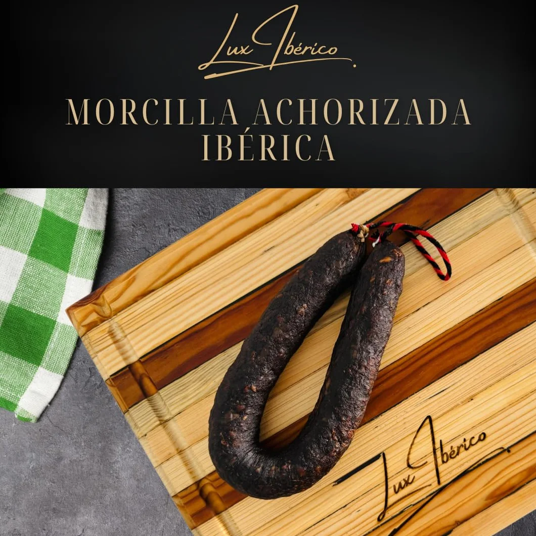 Morcilla Achorizada Ibérica Picante 250g LUX IBÉRICO