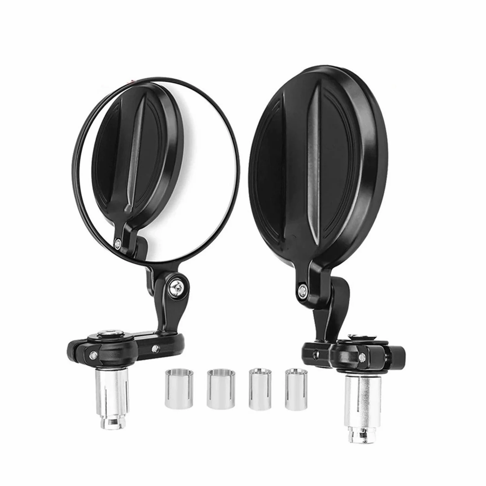 Espejos Laterales Espejos Retrovisores Para Manillar De Motocicleta Y Scooter, Para G310R R1150R R1200R F800S Retrovisores Moto(Bundle 2)