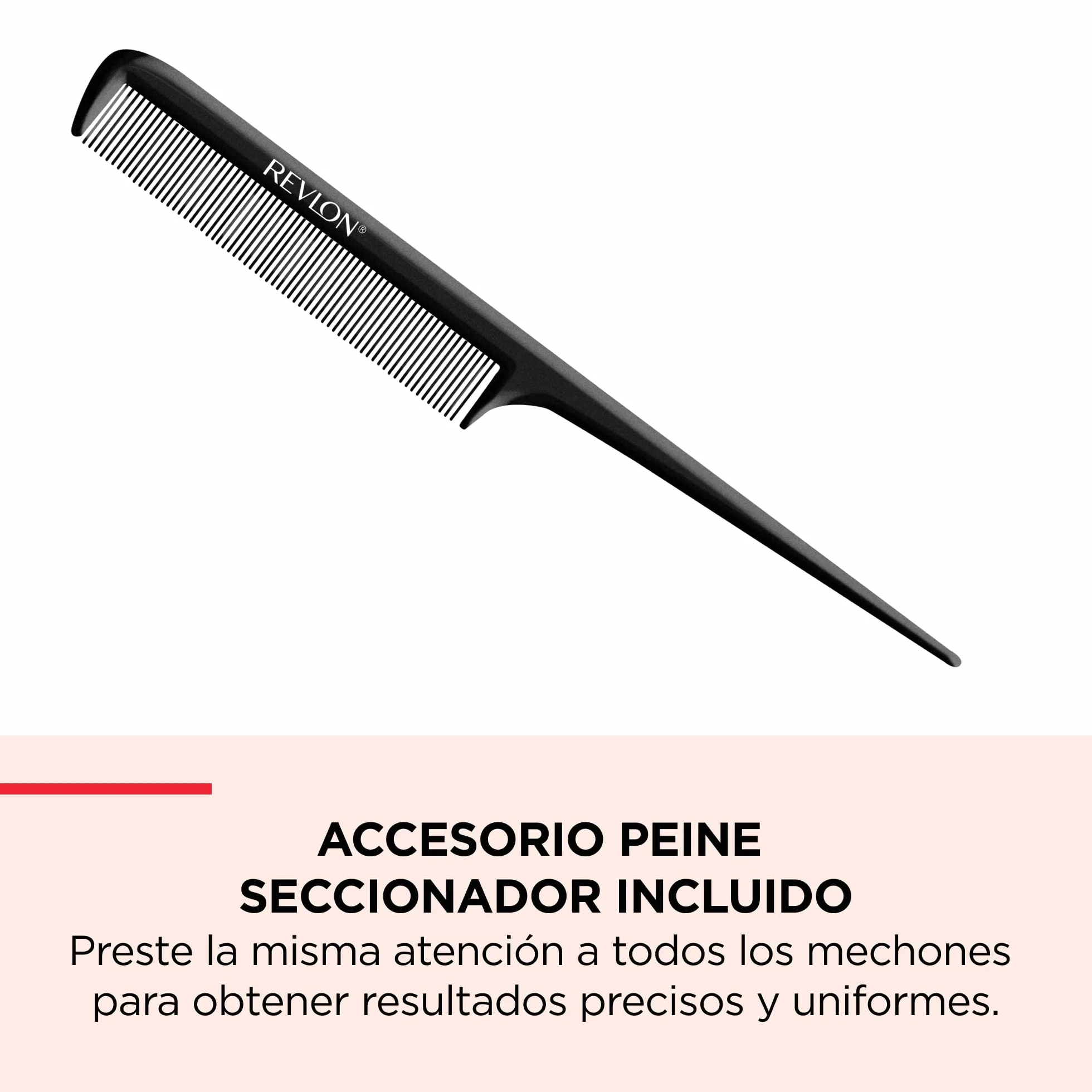REVLON Salon One-Step Secador y voluminizador con peine seccionador - 3 calor 2 velocidades, revestimiento cerámico
