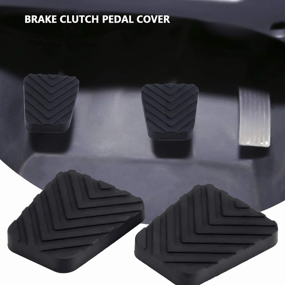 Tapones de Goma para Pedales de Freno y Embrague Compatibles con Accent Tiburon Elantra Coupe Reemplazo OE 3282536000 Par de Tapones Resistentes y Confortables para Conducción