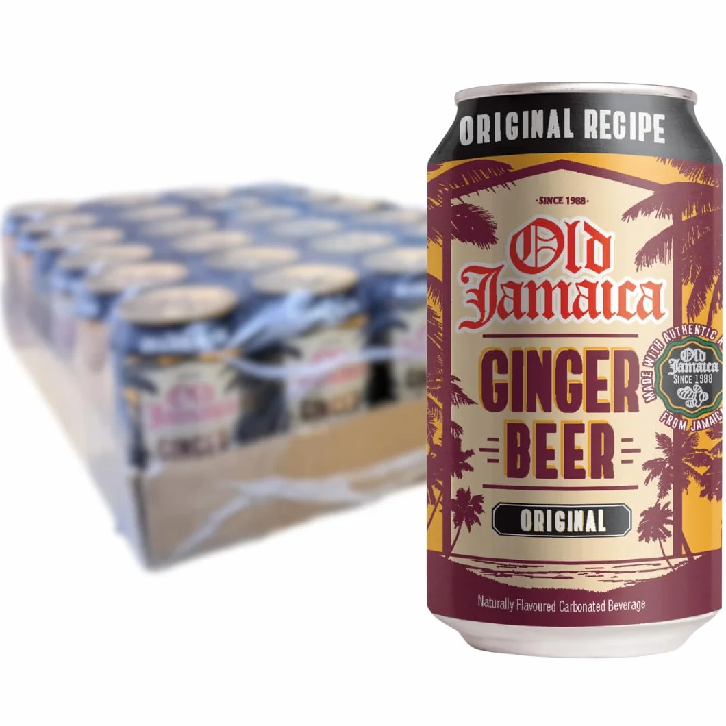 OLD JAMAICA Jengibre Cerveza 24 x 330 ml Multipack