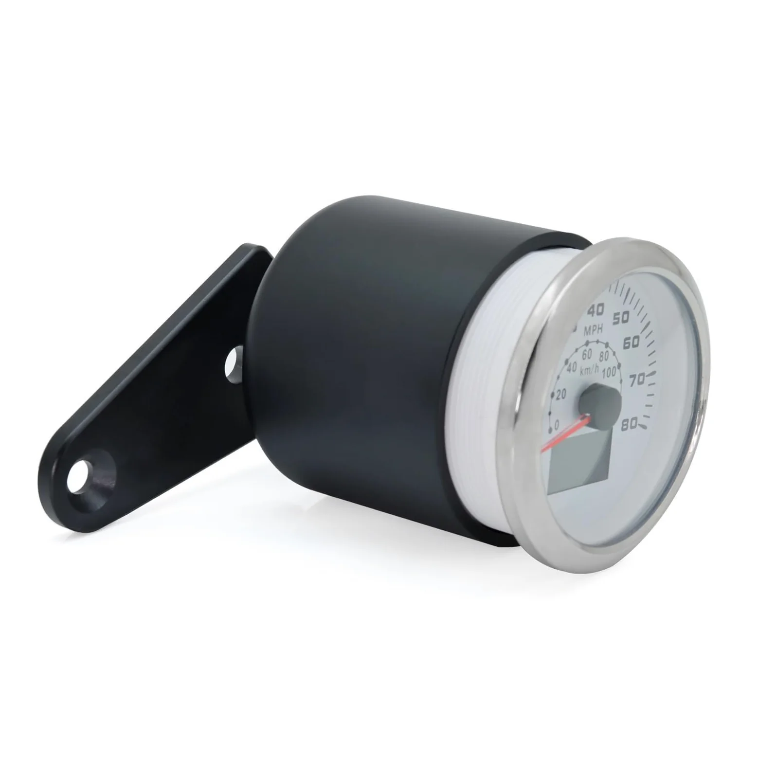 Velocímetro Digital para instrumentos AD de 85 mm, aluminio | Soporte para instrumentos AD de 85 mm, de aluminio, para tacómetro y medidor de motocicleta