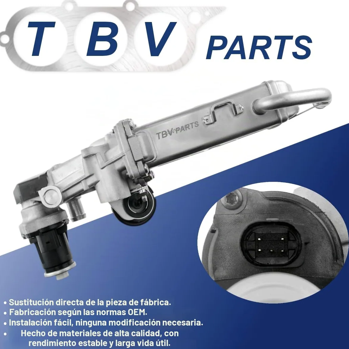 Válvula EGR 1.6/2.0 TDI 03L131512CF 03L131512CH 03L131512DQ 03L131512N 03L131512AP EGR Valvula con Enfriador para A3, Q3, Alambra, Altea, Leon, Octavia, Yeti, Caddy, Golf, Passat CAYC
