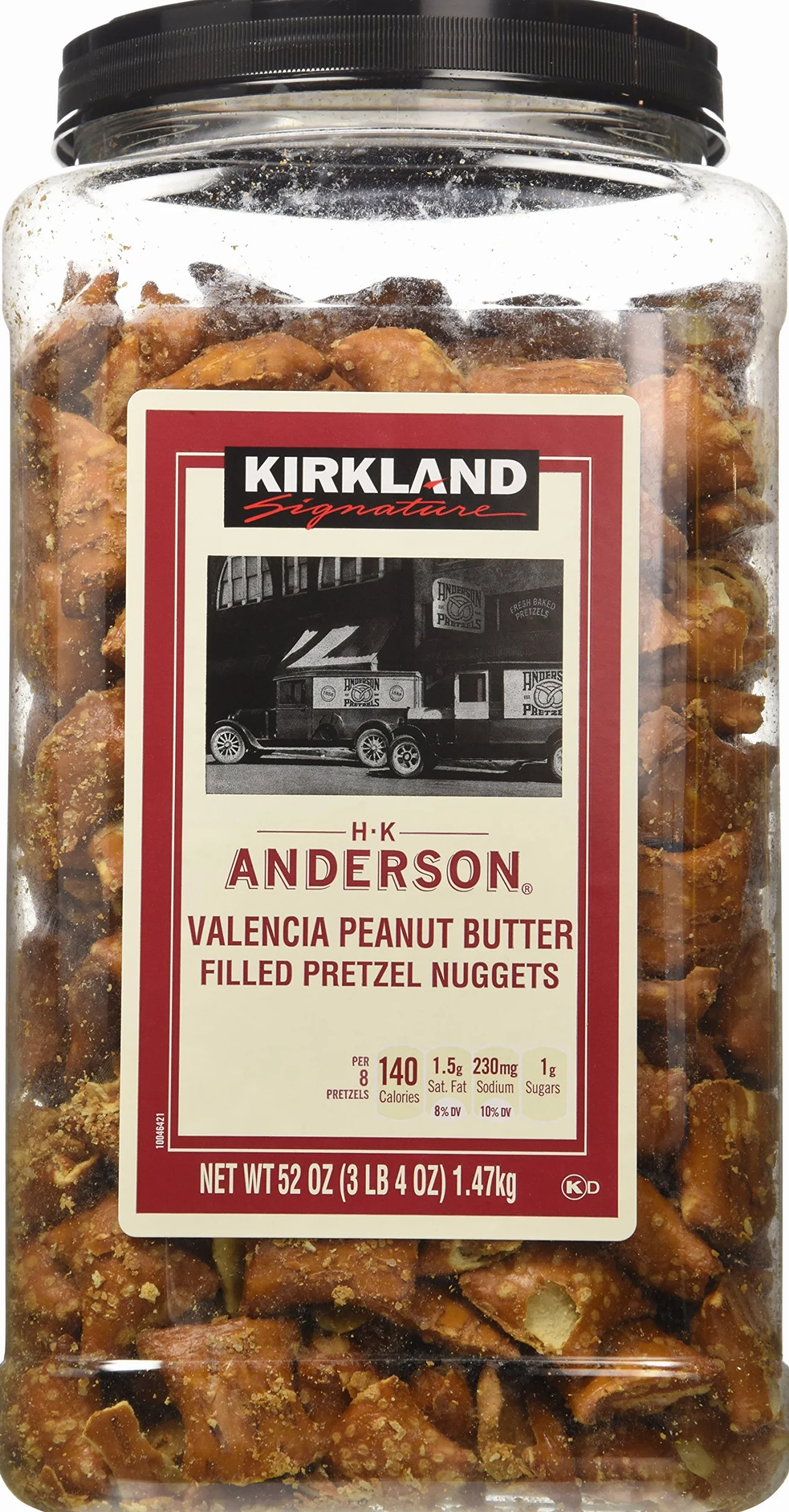 Kirkland Hk Anderson Peanut Butter Filled Pretzels 3 Lb Pack of 2