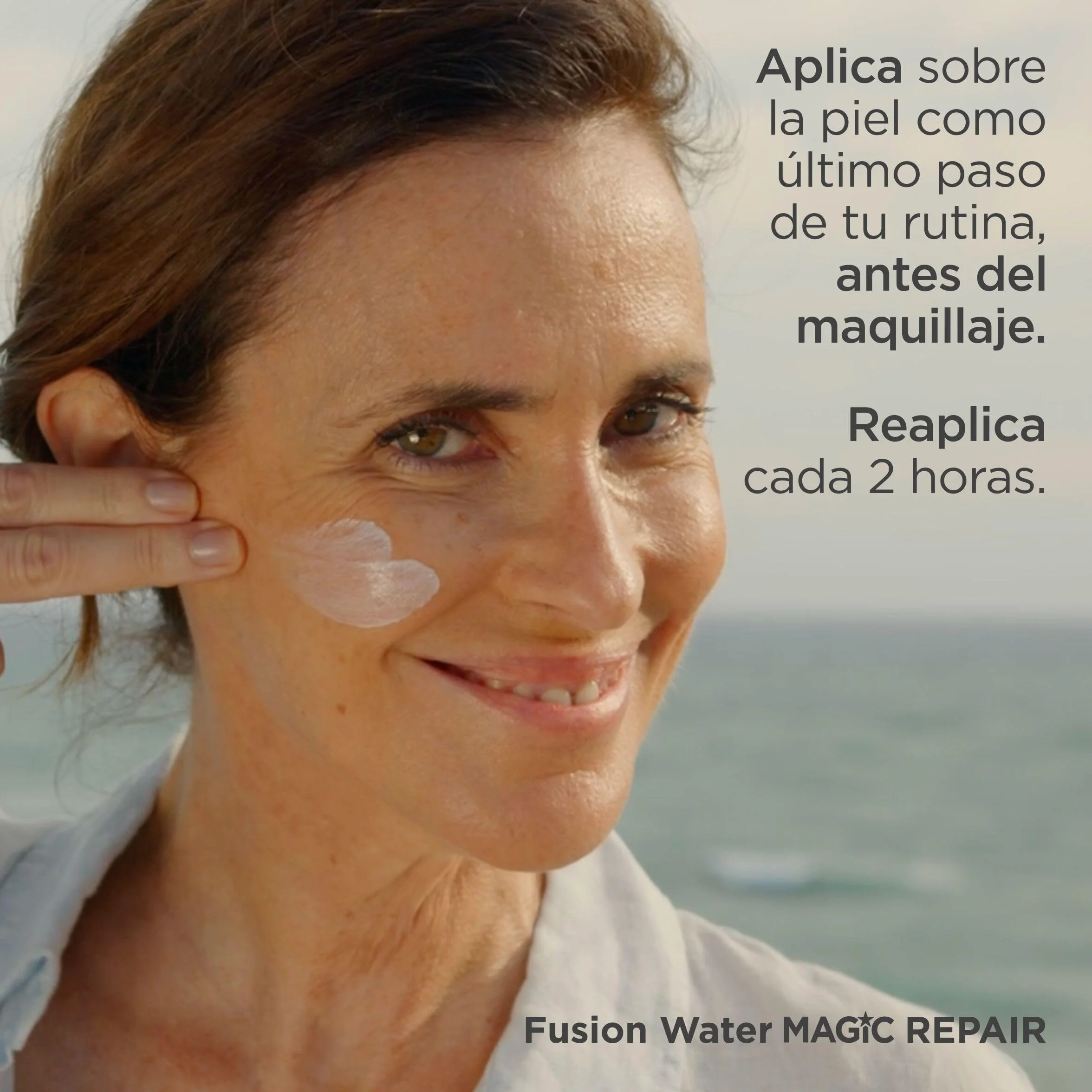 ISDIN Fusion Water MAGIC Repair SPF 50 Protector Solar Facial 50 ml