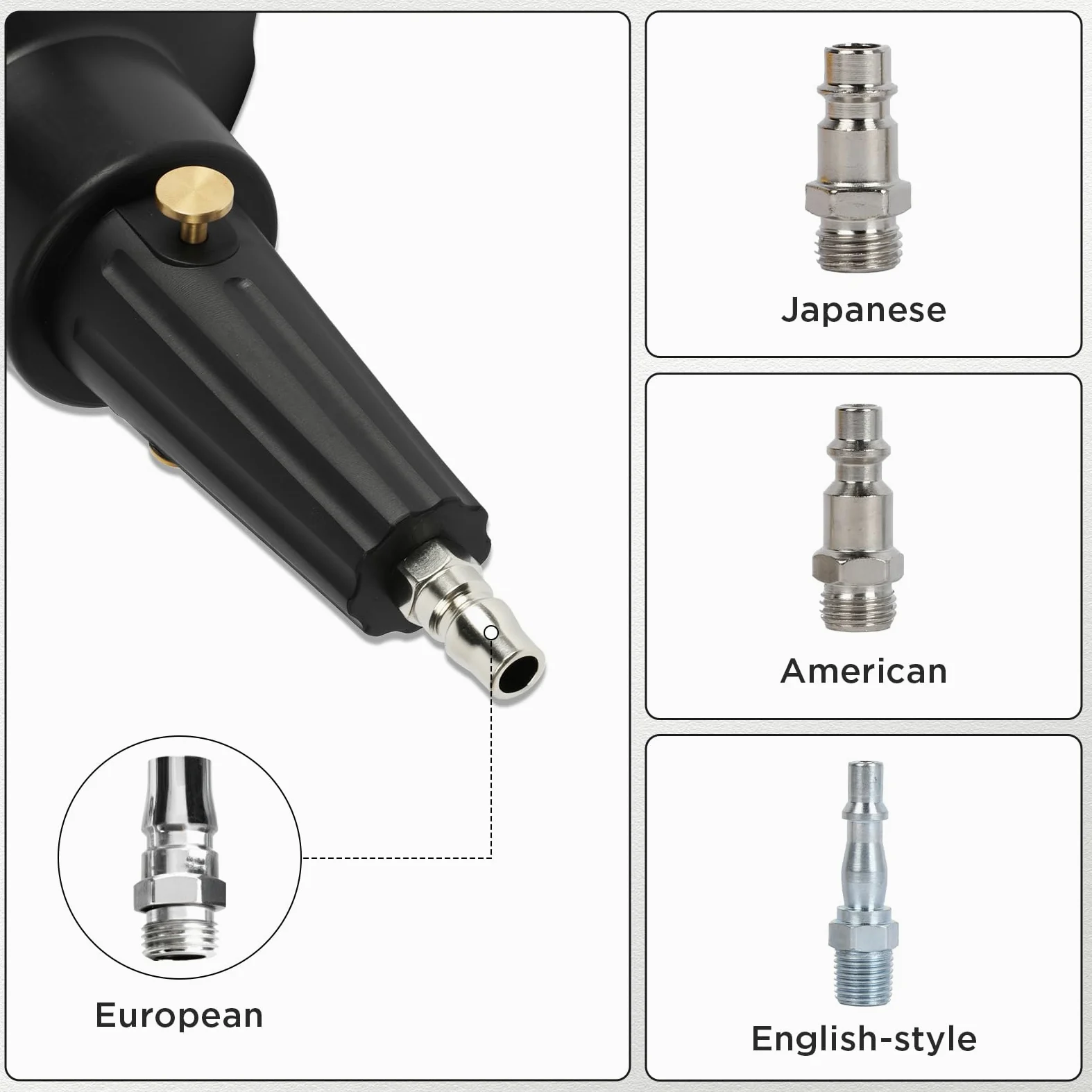 Herramienta neumática para expansión de fuelles de junta homocinética, herramienta de extracción de fuelles de juntas, 72–130 psi, para automóviles y vehículos comerciales ligeros