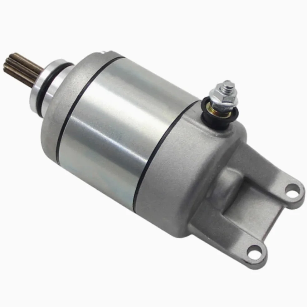 Repuesto de motor de arranque eléctrico, motor de arranque eléctrico de motocicleta, motor de arranque de motocicleta compatible con Honda XL125V Varadero 125, 31200-KGB-611