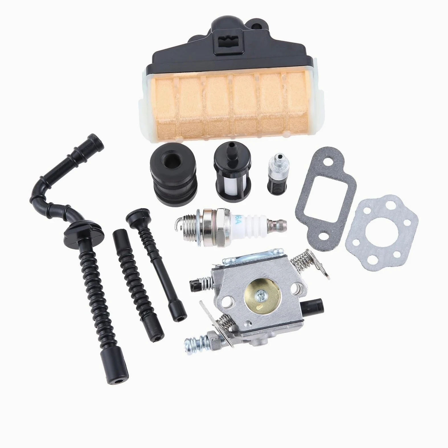 Carburador para motosierra 021 023 025 MS210 MS230 MS250 con filtro de aire Kit afinación línea combustible para WT286