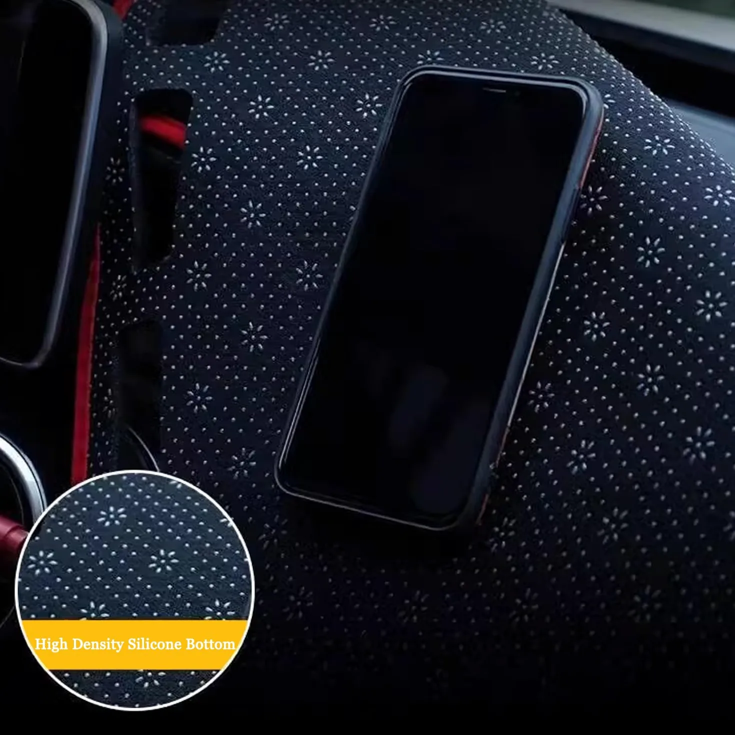Blazeray Funda protectora para salpicadero de Toyota Corolla 2019, 2020, 2021, 2022, 2023, 2024, 2025, ajuste personalizado, cubierta de consola central, escotilla, sedán, protector solar (borde
