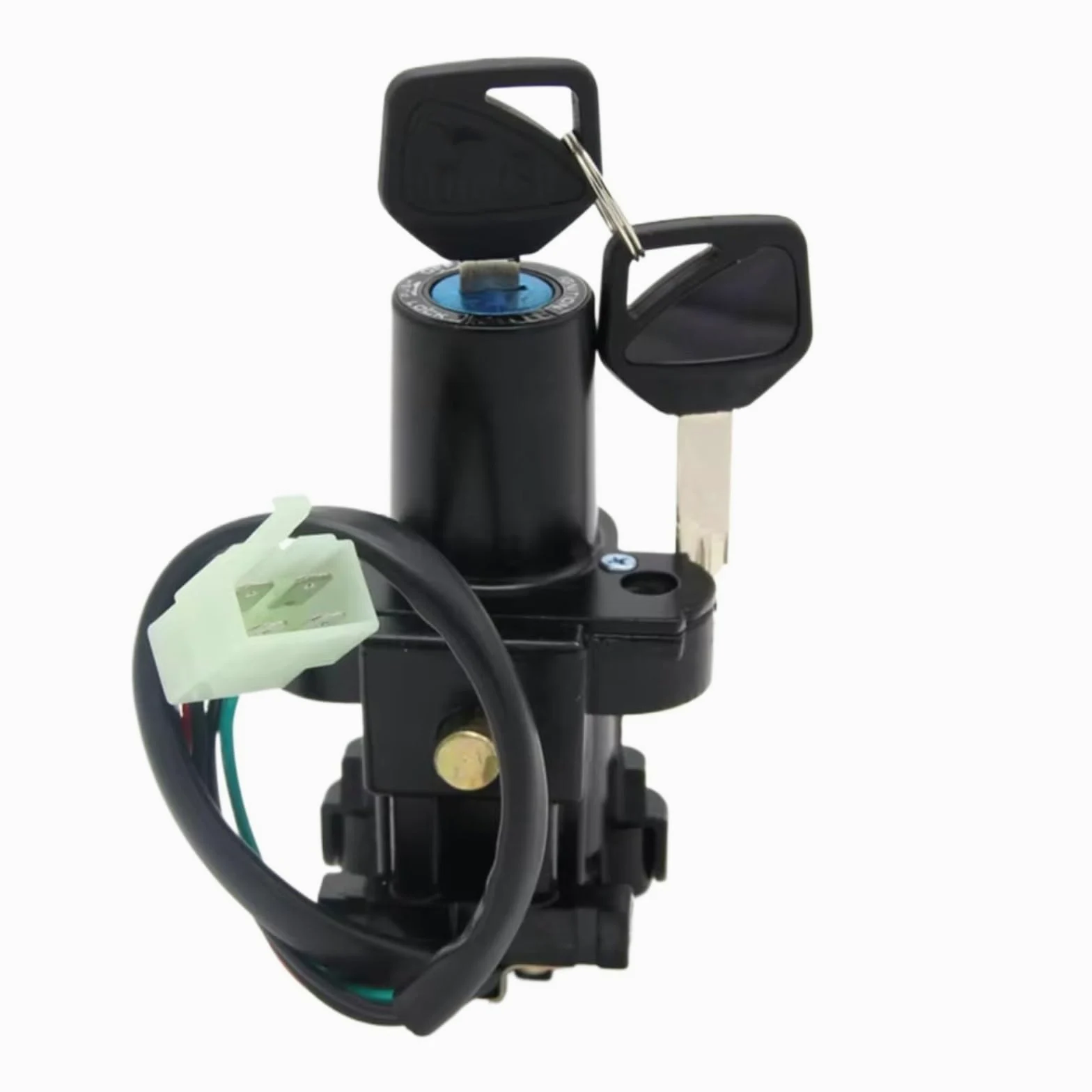 Interruptor Barril Encendido para CB400 para VTEC 2 3 4 Generación 2000-2010 para CB1300F para Super Four 2003-2009 Bloqueo De Interruptor De Llave De Encendido De Motocicleta