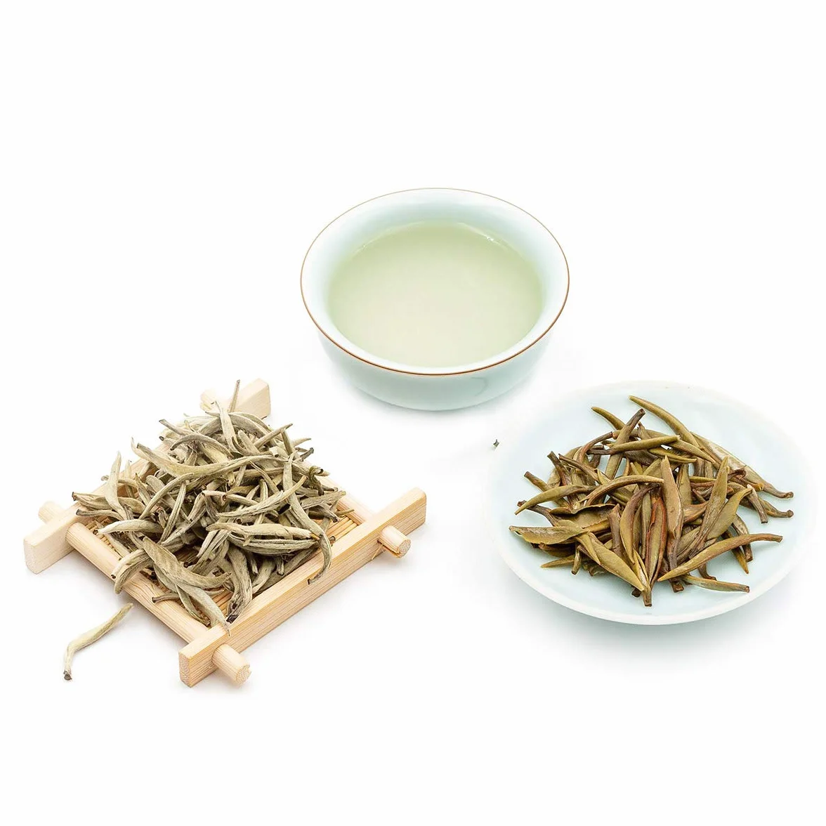Oriarm Yunnan Silver Needle Tea Baihao Yinzhen Té Blanco Chino Silver Tips Imperial Loose Leaf Low Caffeine 100g
