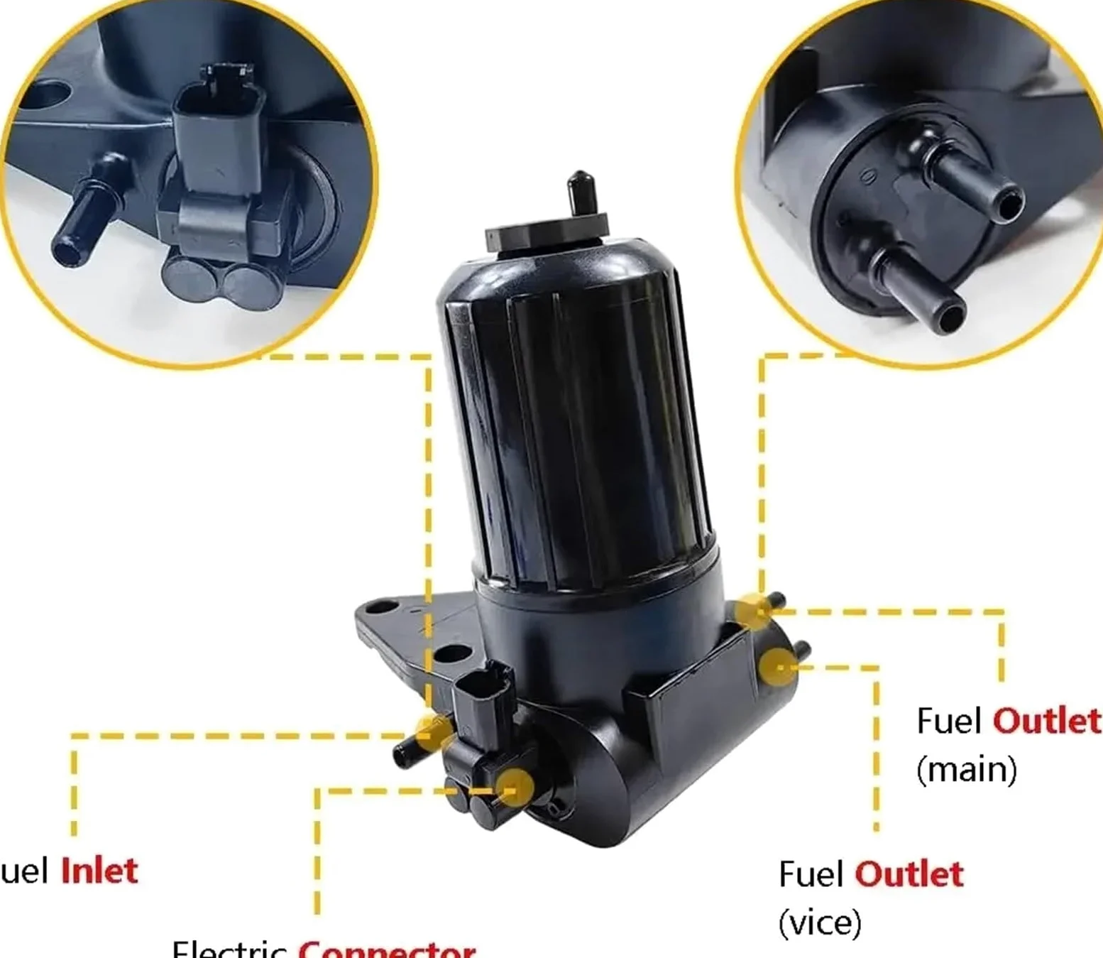 Bomba Combustible Para Perkins 1103A-33 1103B-33 1103C-33 1103D-33 Bomba de cebado de combustible Bomba de elevación ULPK0040 4132A015M1 4132A016M1 Bomba Gasolina