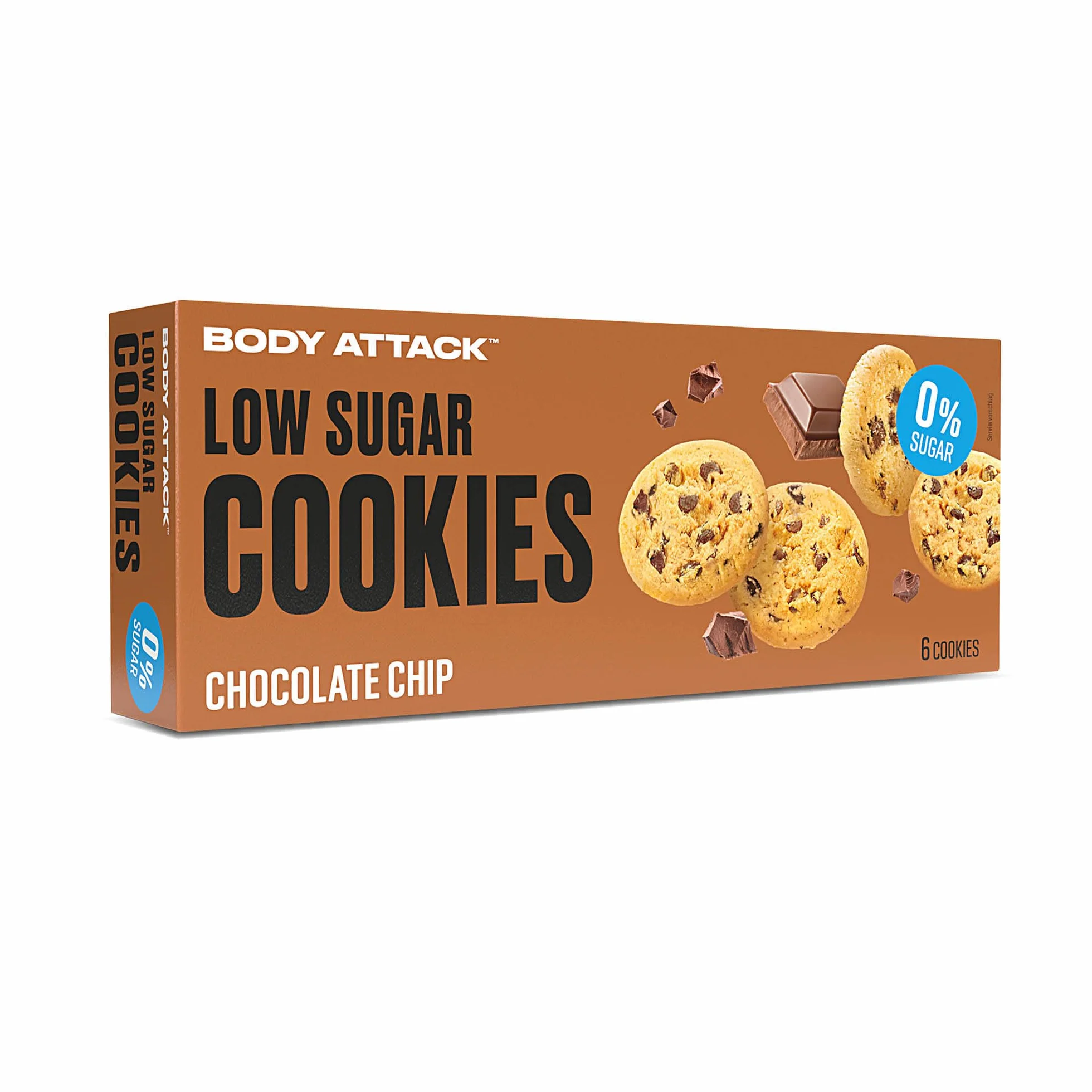 Low Carb Cookies Chocolate 6 x 20 gr