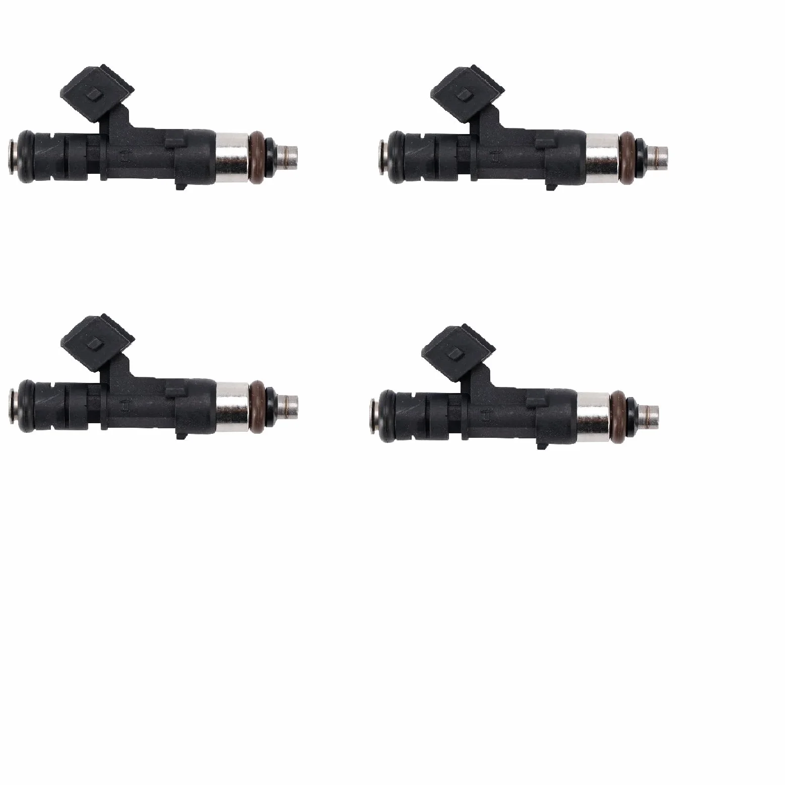 Boquilla de inyector de coche 1 ud./4 Uds. Inyector de combustible para Ford B c-max Fiesta para Focus para Fusion para Mondeo Puma 0280158200(4pcs)