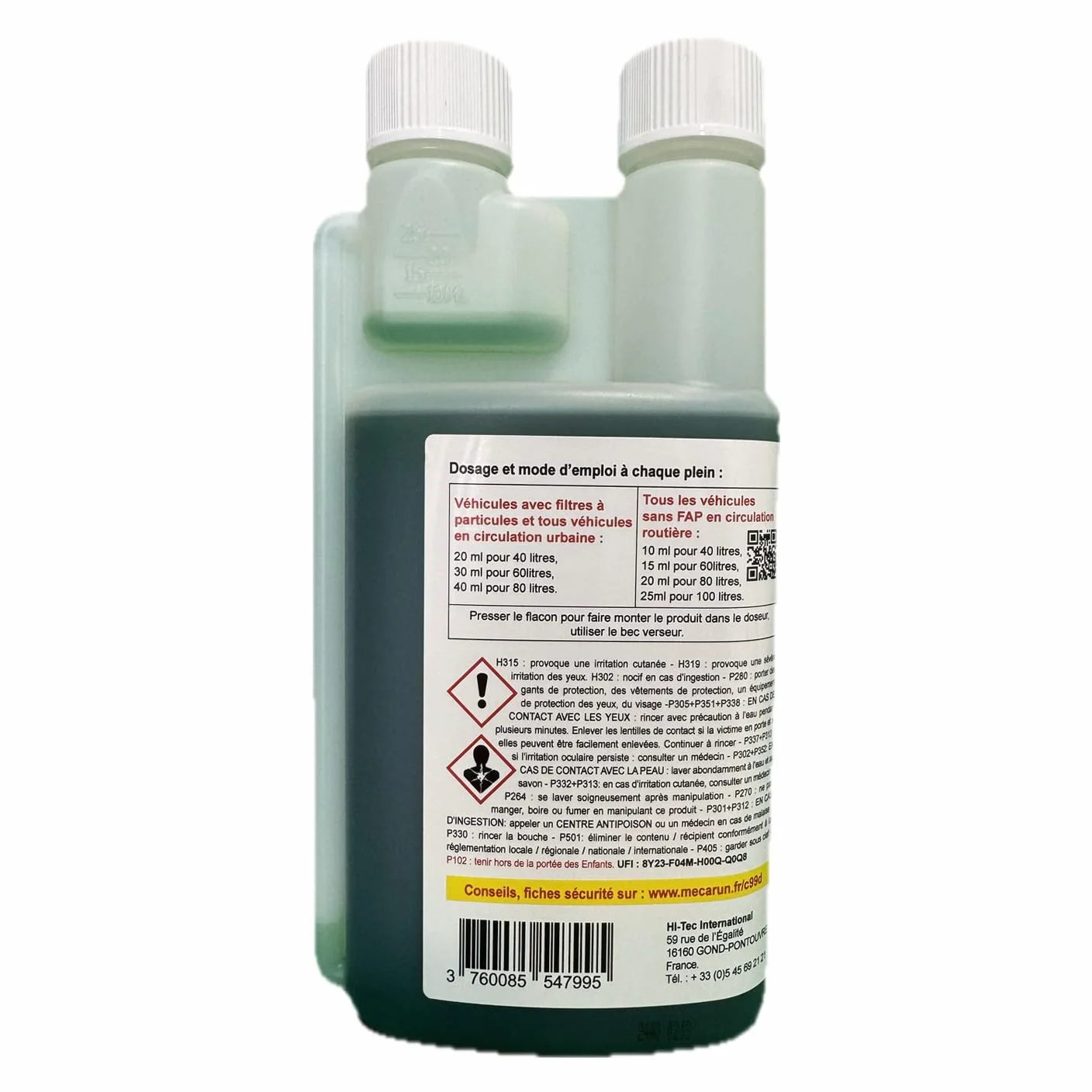 Meca-Run C99, Aditivo Diesel, 500 ml