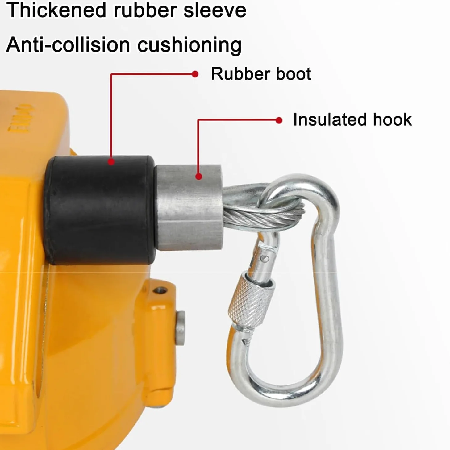 Equilibrador de Resorte, Herramienta telescópica suspendible Equilibrador de Resorte, equilibrador telescópico Ajustable (tamaño: 9-15 kg)