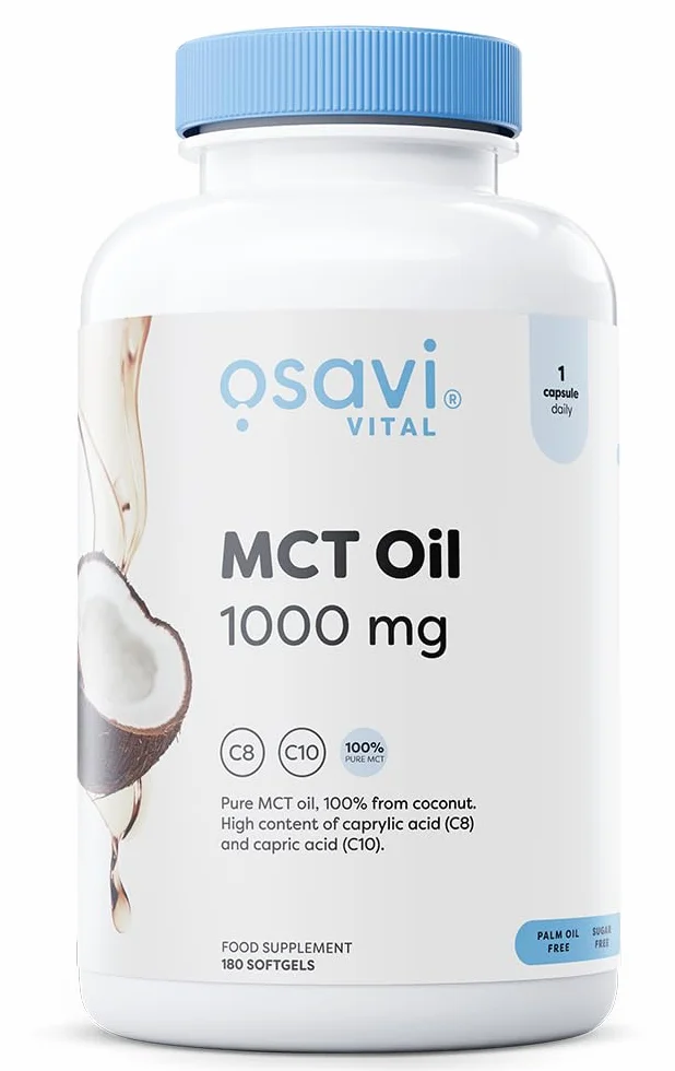 Osavi MCT Oil 1000mg 180 softgels