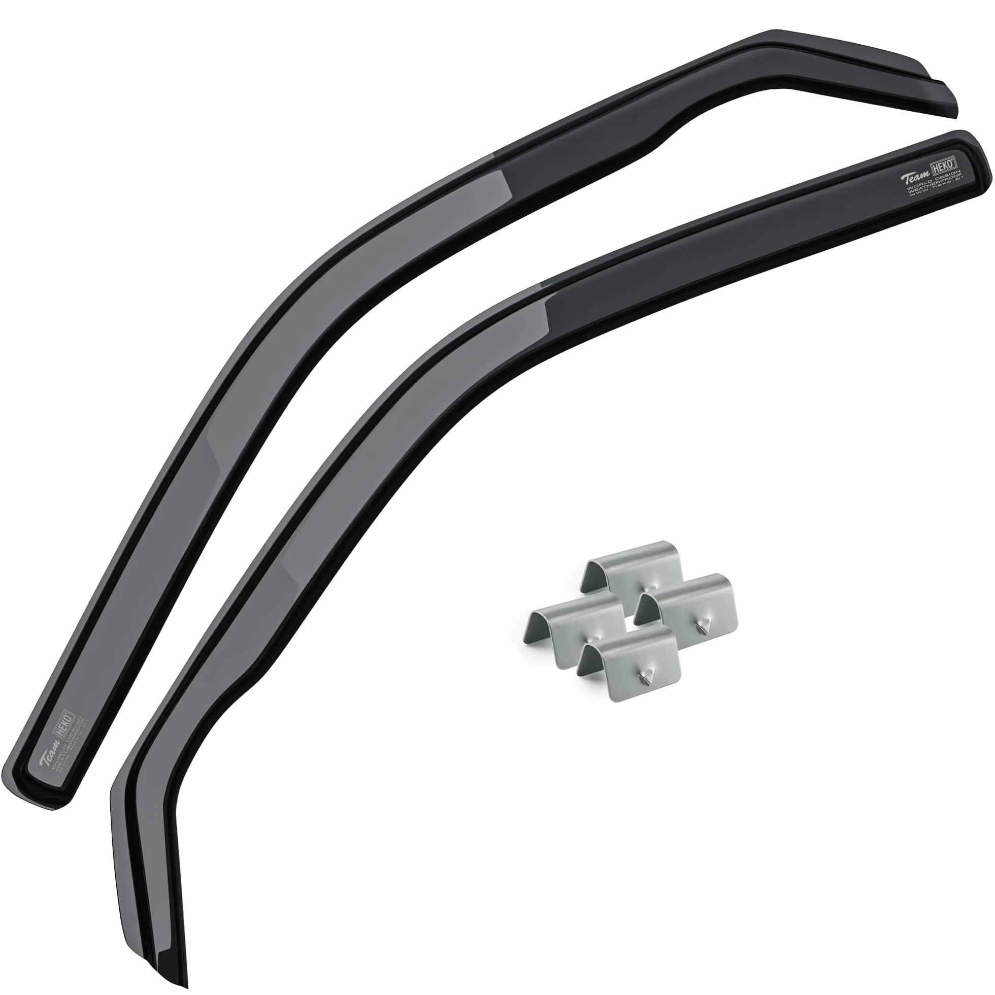 MOTOS Deflectores de Viento para FORD MONDEO MK4 2007-2015 Duraderos, Deflector de Lluvia, Reducción de Ruido