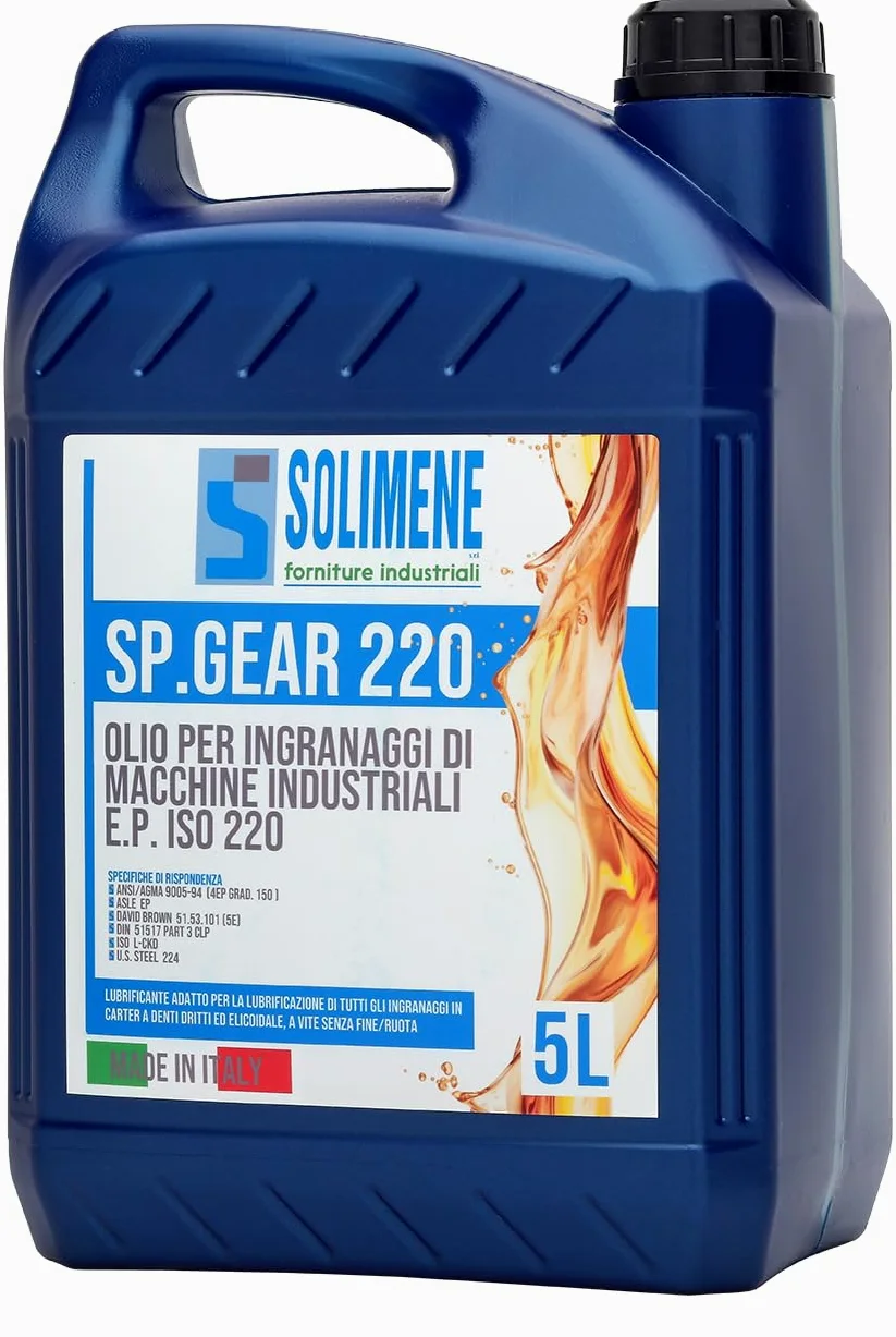 Aceite EP de 220 g para reductores y engranajes – 5 l