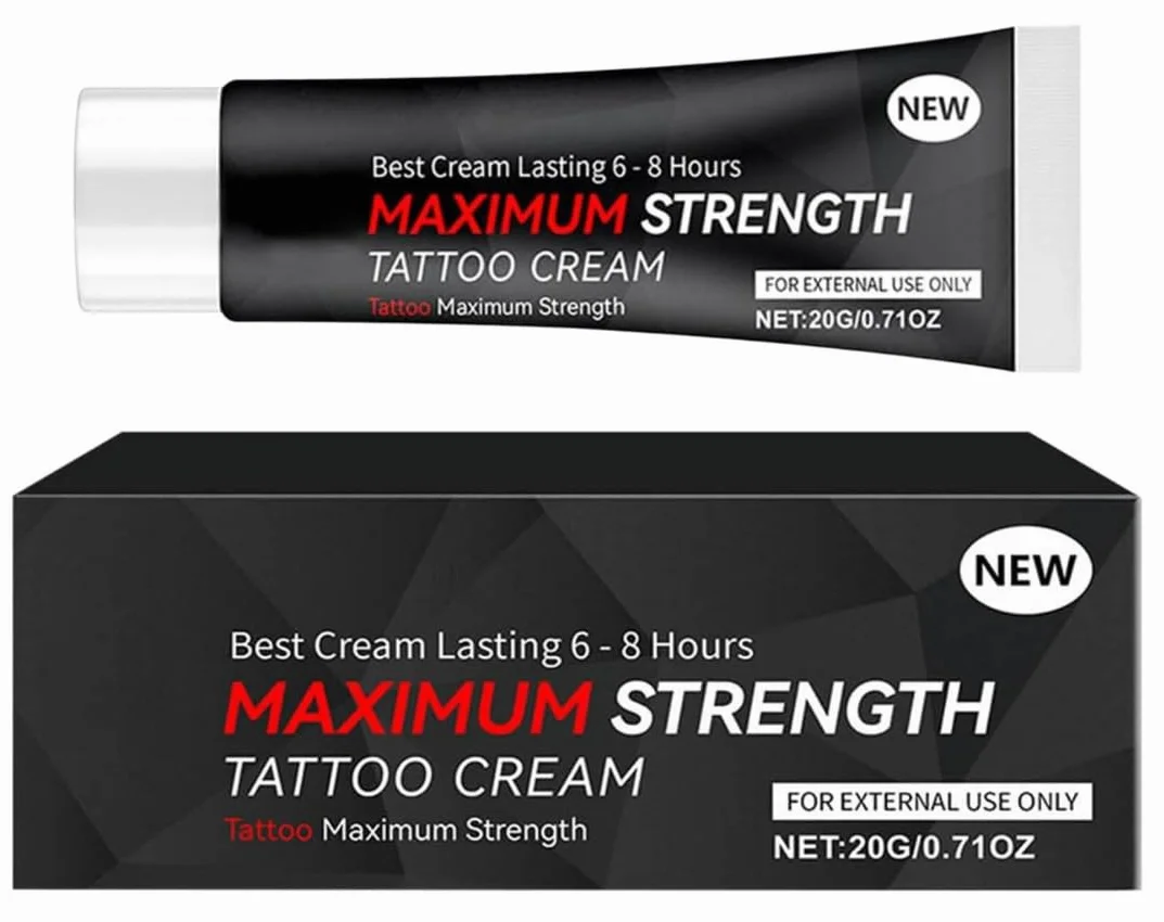 Gel crema anestésico para tatuajes, calmante en barra, hidratante y aliviador de articulaciones, 6 horas de efecto