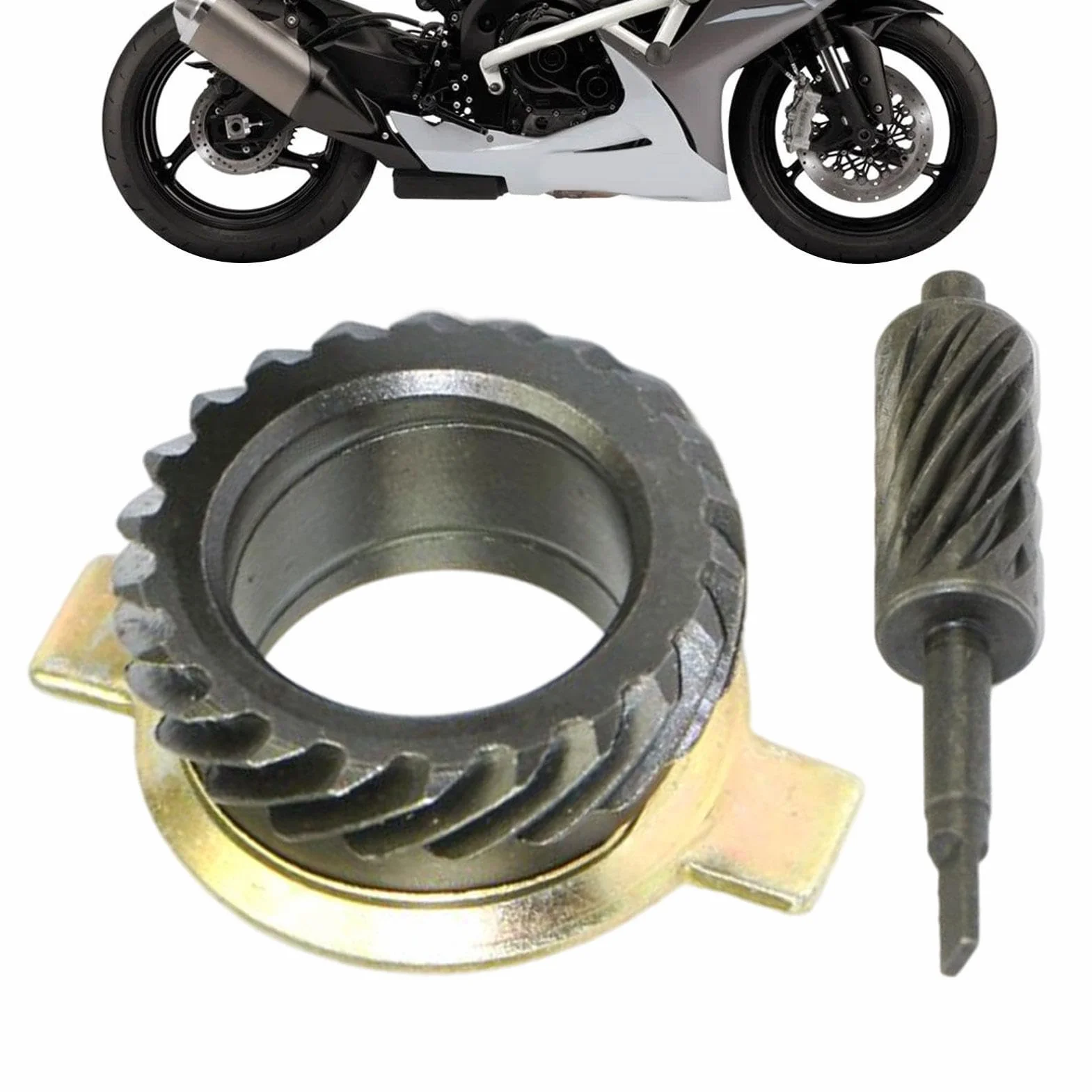 Engranaje de accionamiento del velocímetro, dientes de transmisión de velocímetros de repuesto para automóviles, piezas prácticas y duraderas para motocicletas y scooters