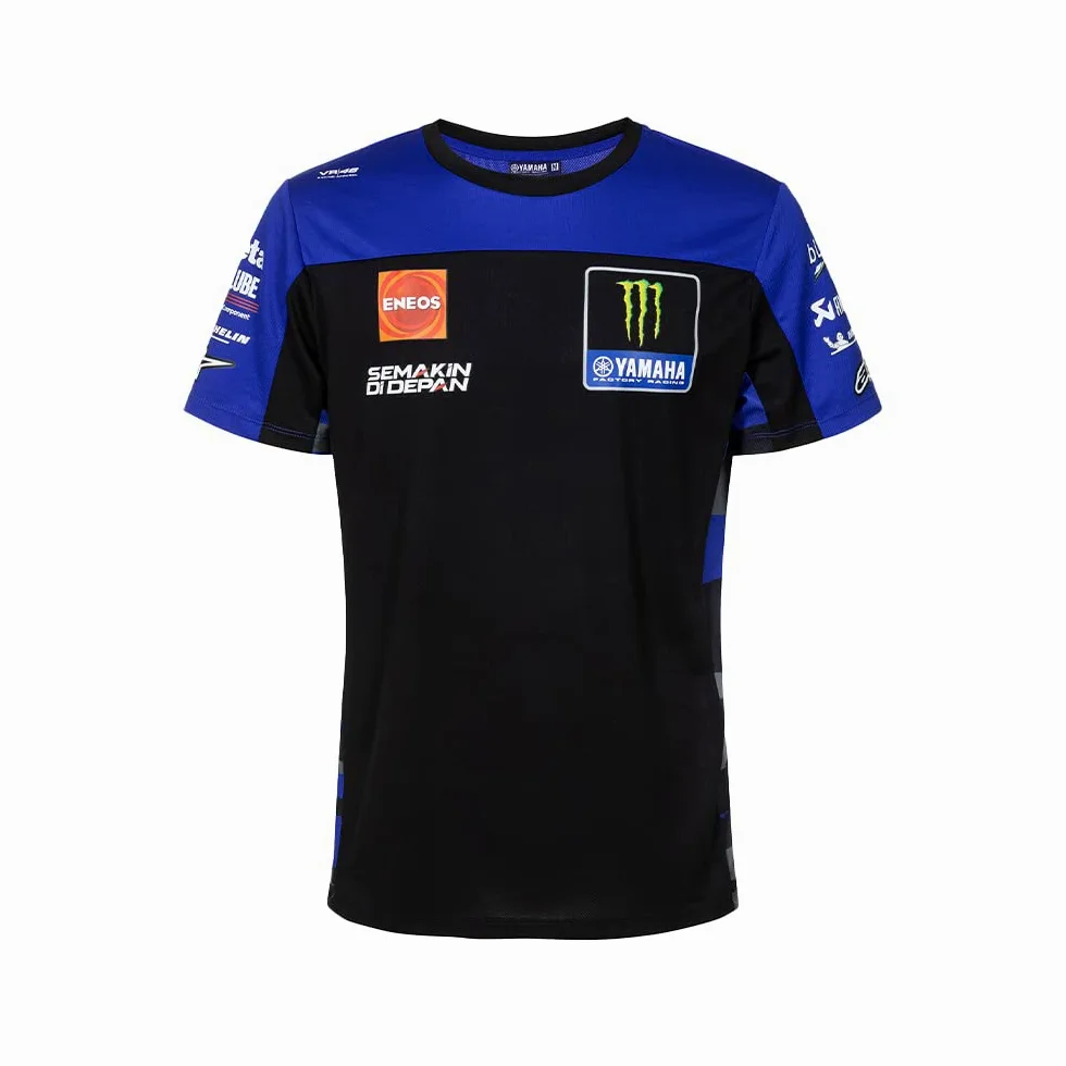 VR46 Replica Team Yamaha Monster T-Shirt Hombre