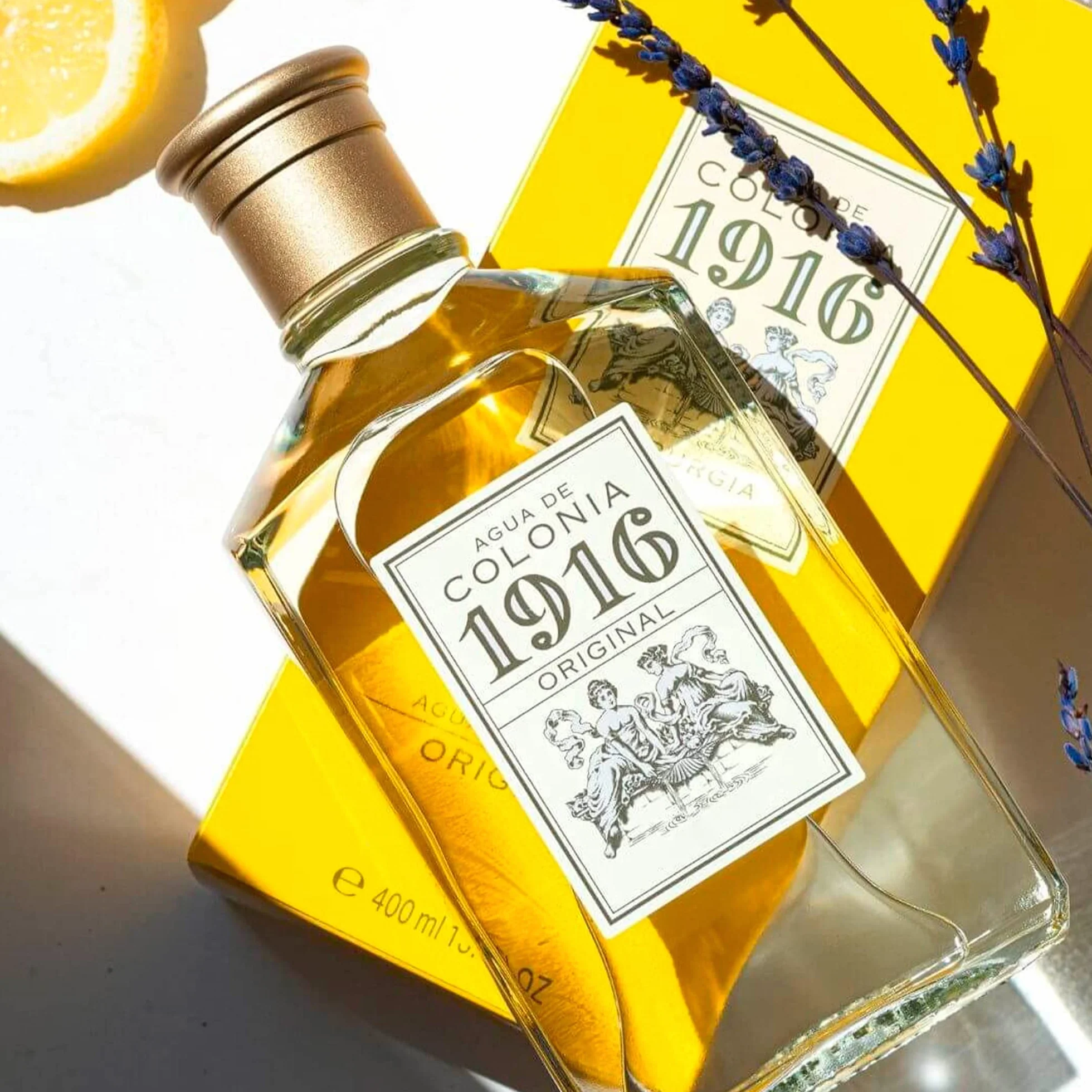Original 1916 Agua de Colonia Unisex, Eau de Toilette Hombre y Mujer, Fragancia Cítrica y Floral