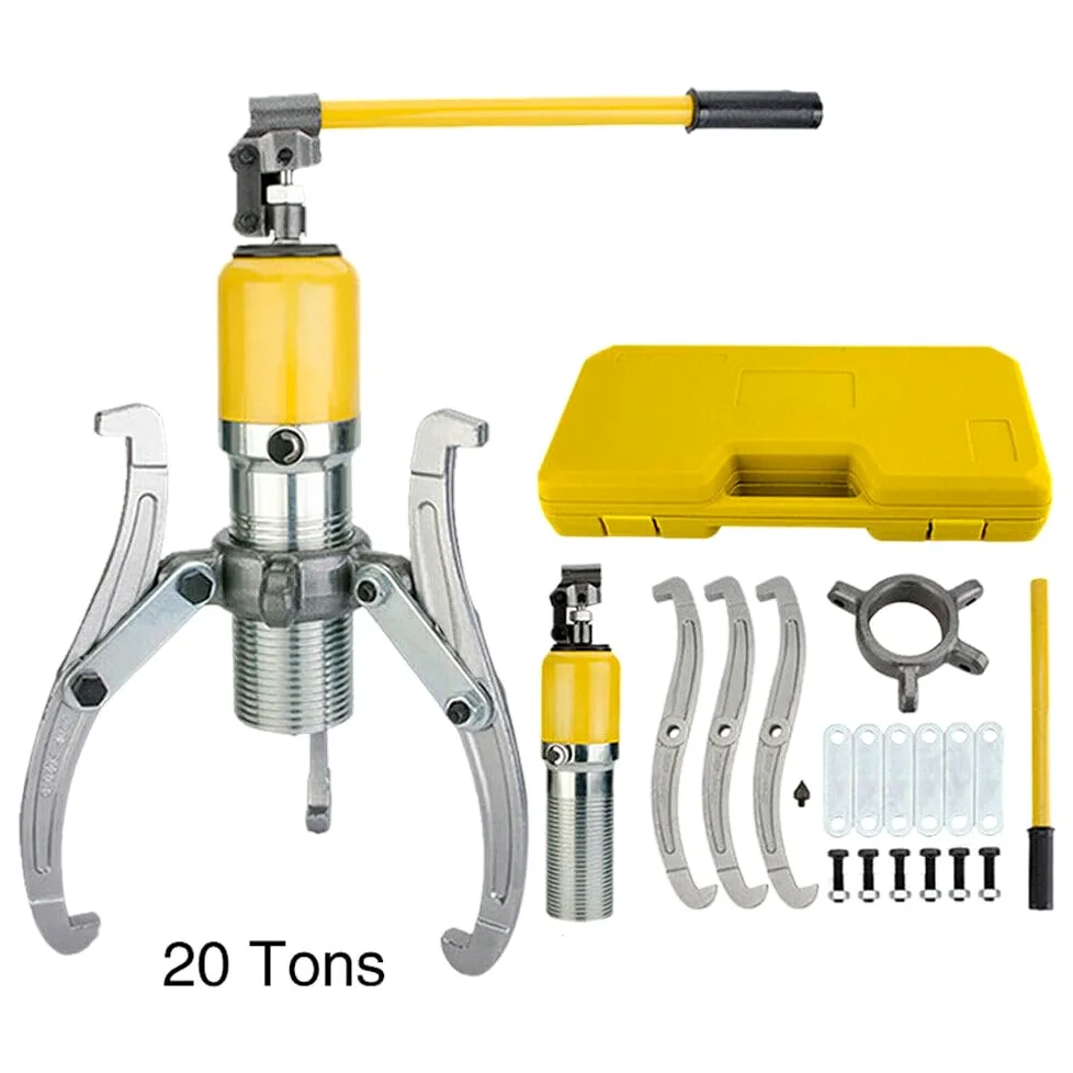 20T 350mm Extractor Arrancador hidráulico Extractor de cubo de rueda de velocidad Separador con 3 brazos Adecuado para extraer los cubos Las bridas Las ruedas dentadas Los rodamientos