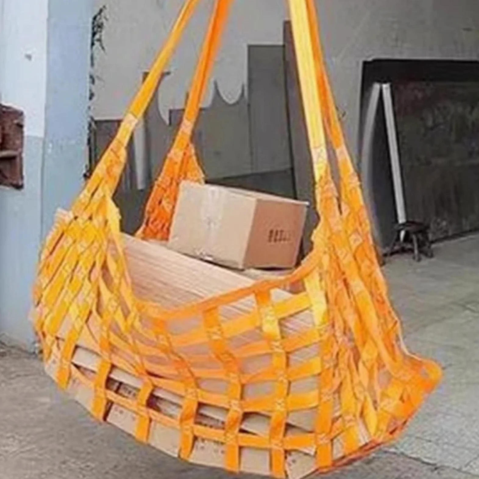 Red Maletero de Coche Red de Carga for Coche | Transporte resistente al desgaste elevación espesa malla de carga uso doméstico transporte de logística(Load bearing 1t)