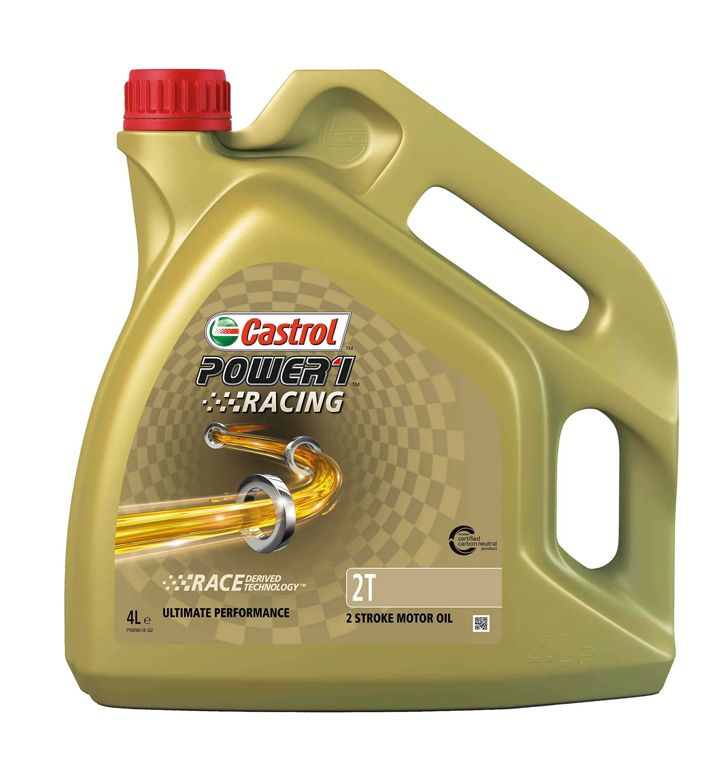 Castrol Power 1 Racing Aceite de Motores 2T 4L (Sello inglés)