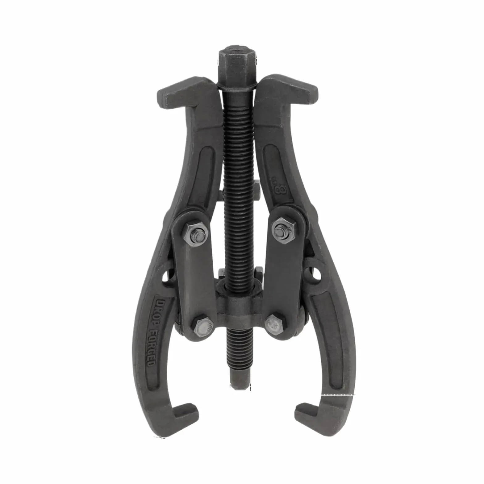 Kit de Herramientas de 200 mm y 8 Pulgadas para extracción de poleas, cojinetes y Volantes con 3 mordazas, Herramienta de guía de mordazas para Trabajo Pesado
