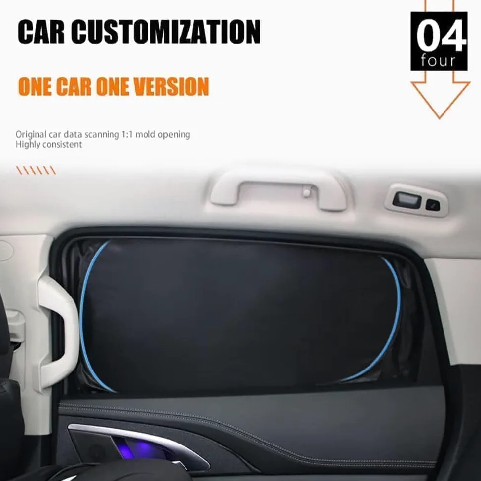 Parasol Parabrisas Coche para Grand C4 Picasso 2013-2023, Auto Anti UV Sunshade Parasoles Ventanas Cortinas Cortina ProteccióN Privacidad Accesorio,8pcs