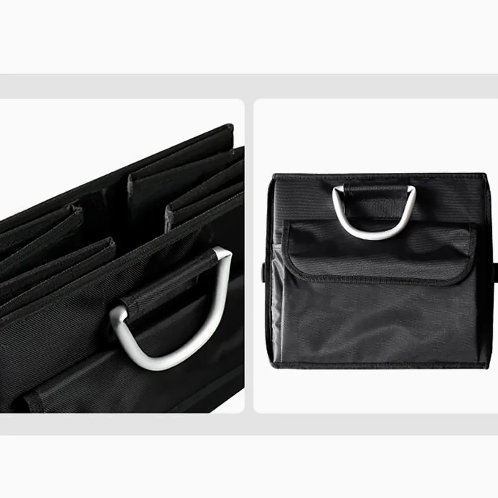 Organizador Maletero Coche, para Zeekr X 7X, Caja Plegable para El Coche, Bolsa Impermeable para Maletero del Asiento Trasero