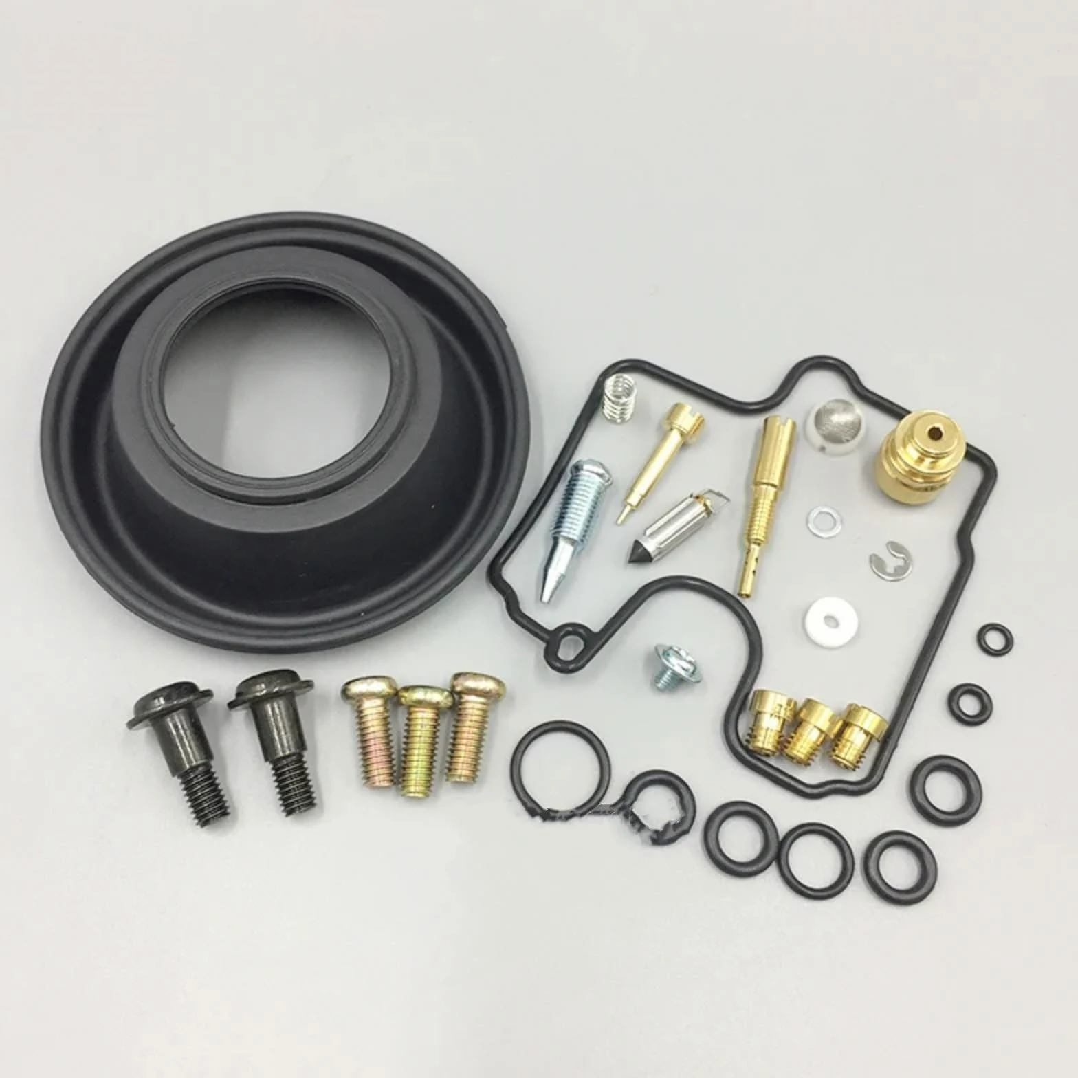 Kit Carburador Repuesto Kit Reparación Carburador Motocicleta Para Yamaha Para YZF-R1 1998-2001 Conjunto De Flotador De Reconstrucción De Carburador Diafragma De Émbolo