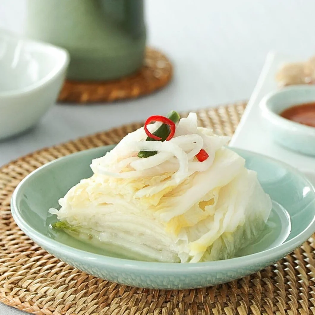 Jongga Kimchi Fresco Blanco 500g