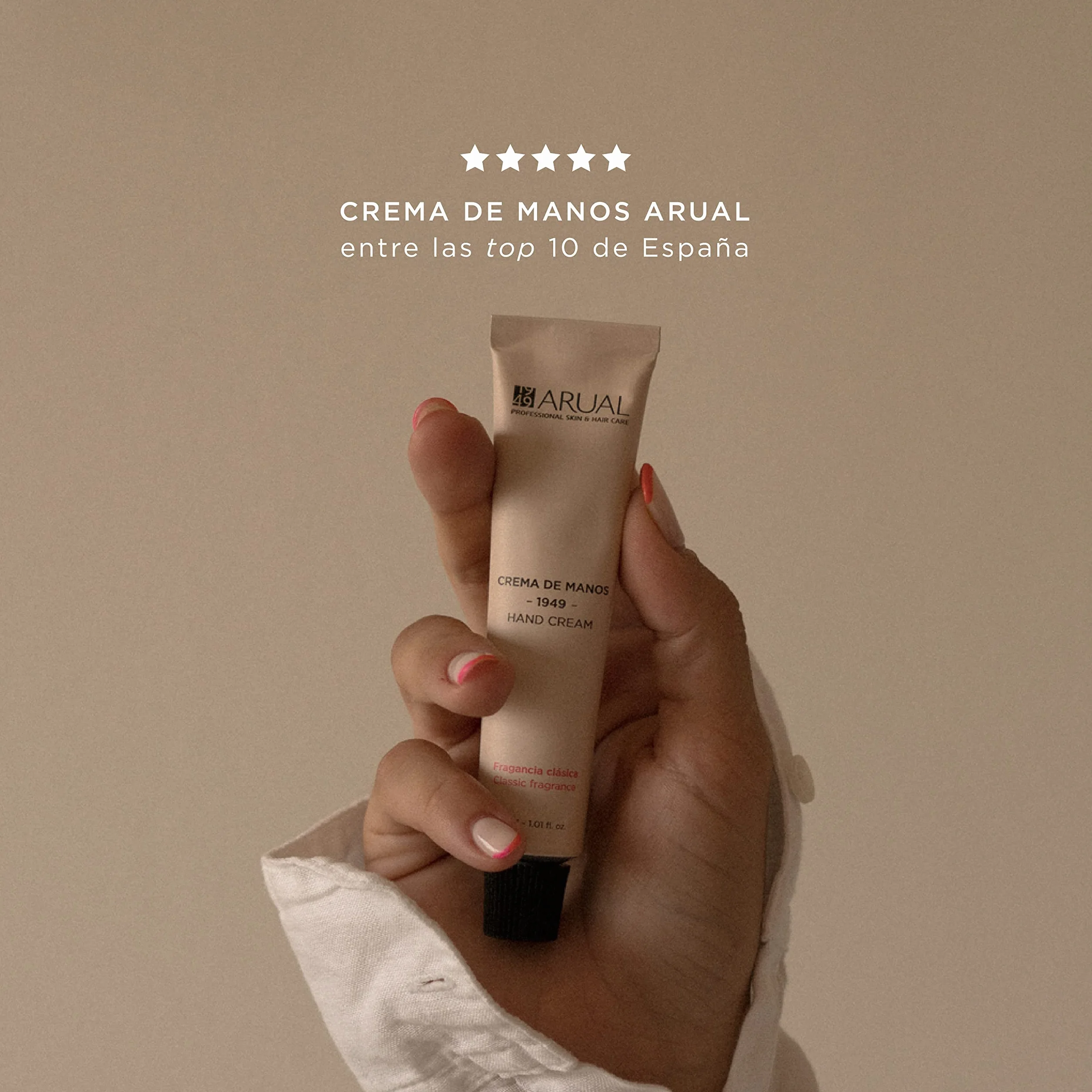 Arual Crema de Manos Fragancia Clásica 30ml