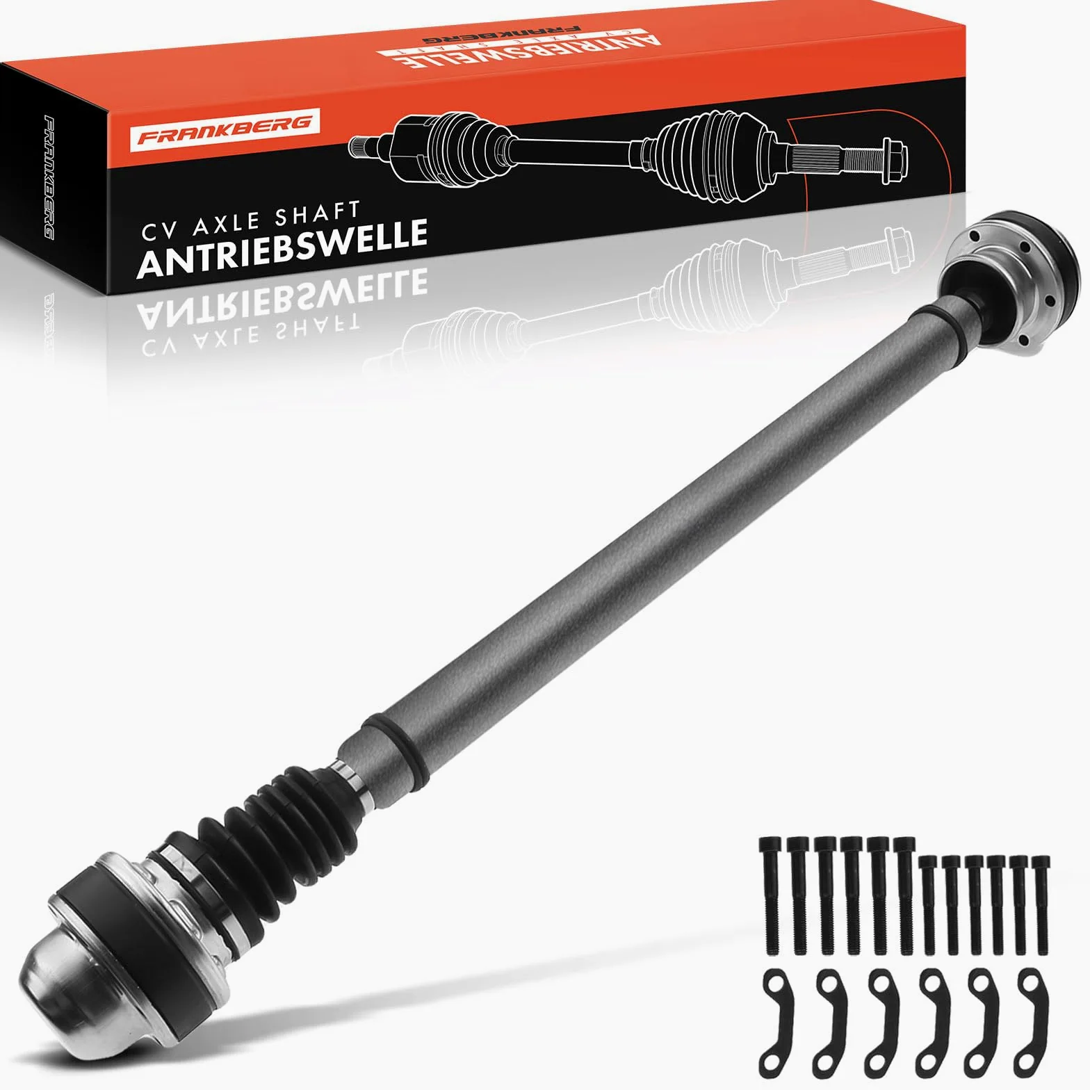 Frankberg Eje de transmisión eje delantero AT 52099499AD | Compatible con: Grand Cherokee II WG WJ
