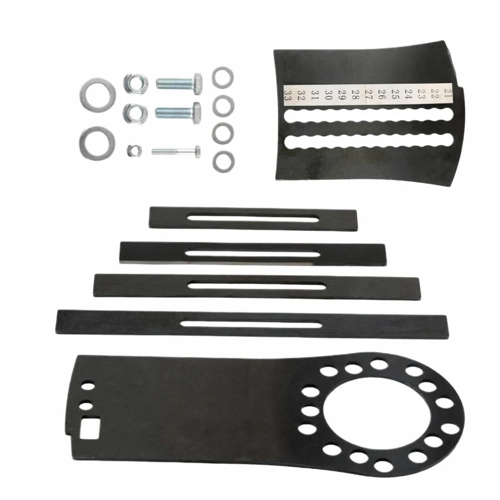 Medidor de Herramienta de medición de combinación de neumáticos de Rueda para Cubo 5x4,5 5x4,75 y 5x5