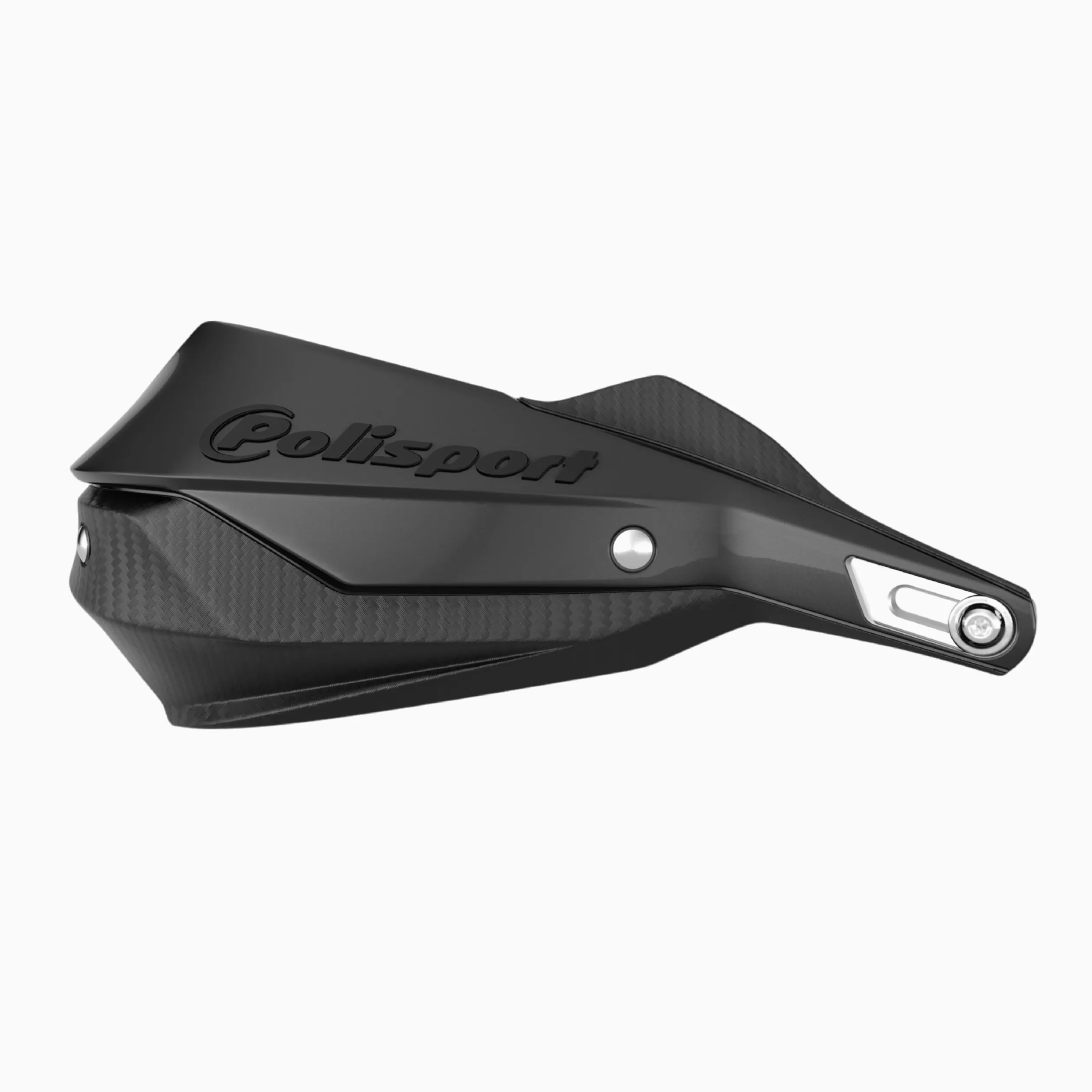 POLISPORT 8308800002 - Paramanos TRAIL BLAZER 2 puntos de fijación MX-Style fabricado en plástico con kit de montaje incluido compatible con todos los modelos de motocross/enduro en color negro