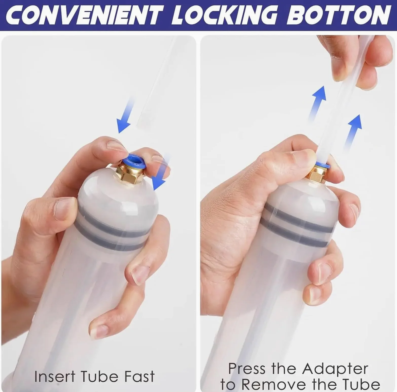 Bomba de jeringa para aceite de coche, extractor de líquido, cambio automático con manguera, 1500 ml, gran capacidad para líquido de frenos(1500ML)