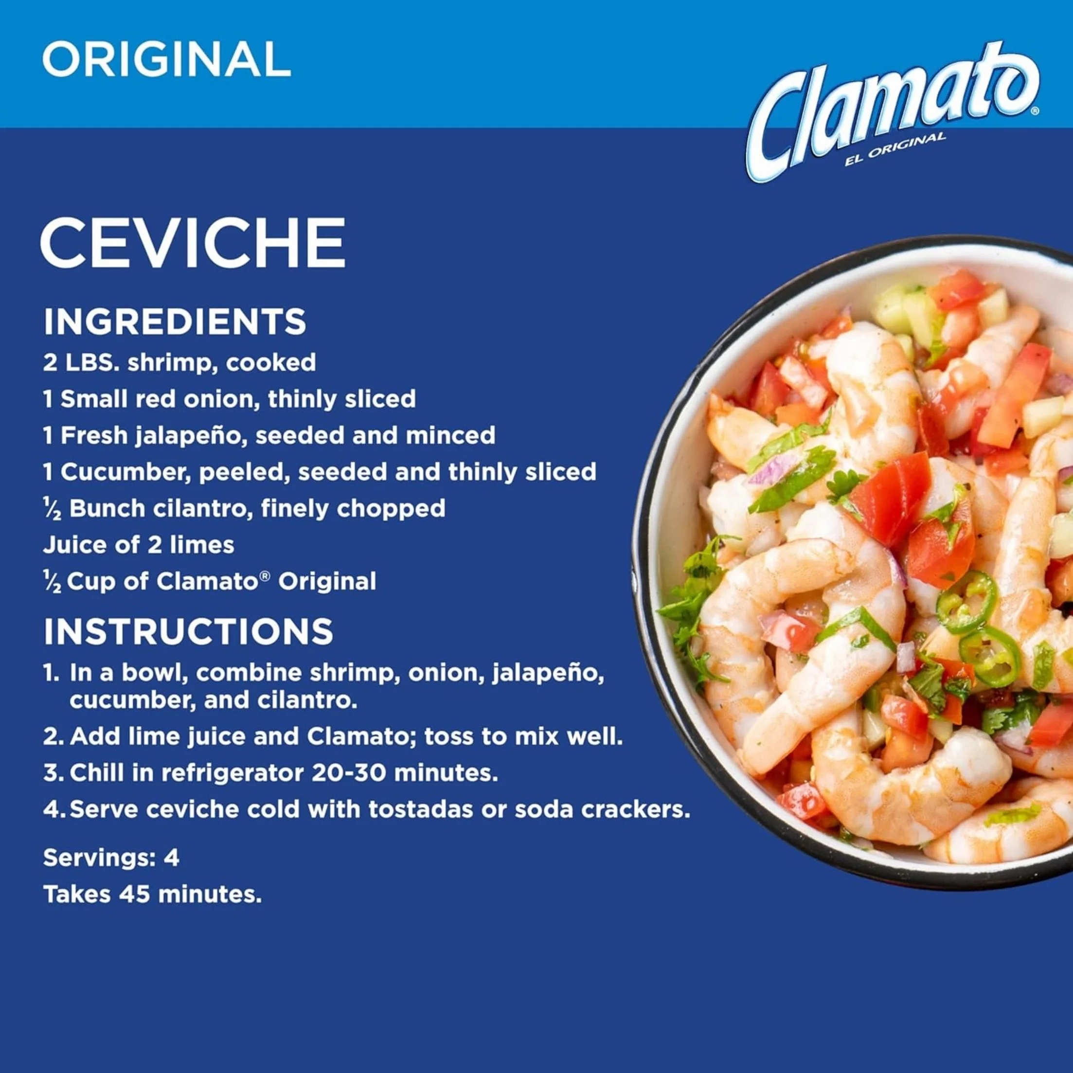 Clamato Original 946 ml Salsa de Tomate con Almeja para Micheladas, Ceviches y Cócteles Pack 3 x 946ml