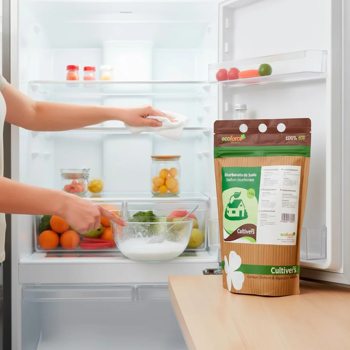 CULTIVERS Bicarbonato de Sodio 6 kg Polvo Multiusos Alta Solubilidad