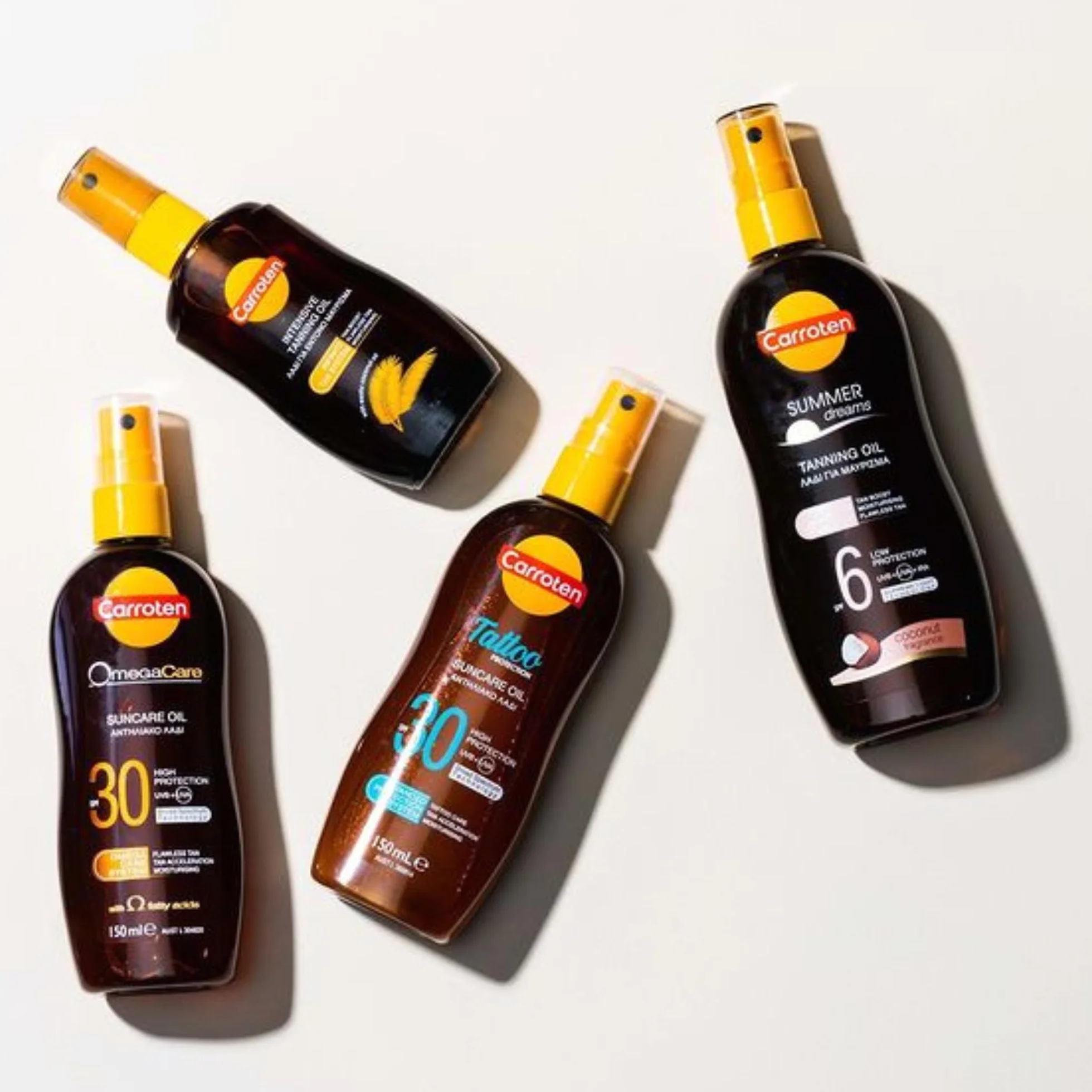 Carroten Protect&Tan Aceite Bronceador SPF 30 150 ml Spray Acelerador Bronceado
