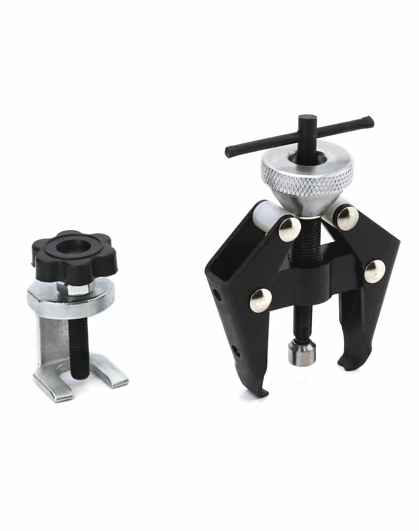 QWORK® 2 piezas extractor de brazo de limpiaparabrisas y extractor de terminales de batería, ajustable, apertura máxima de 36 mm y 16 mm