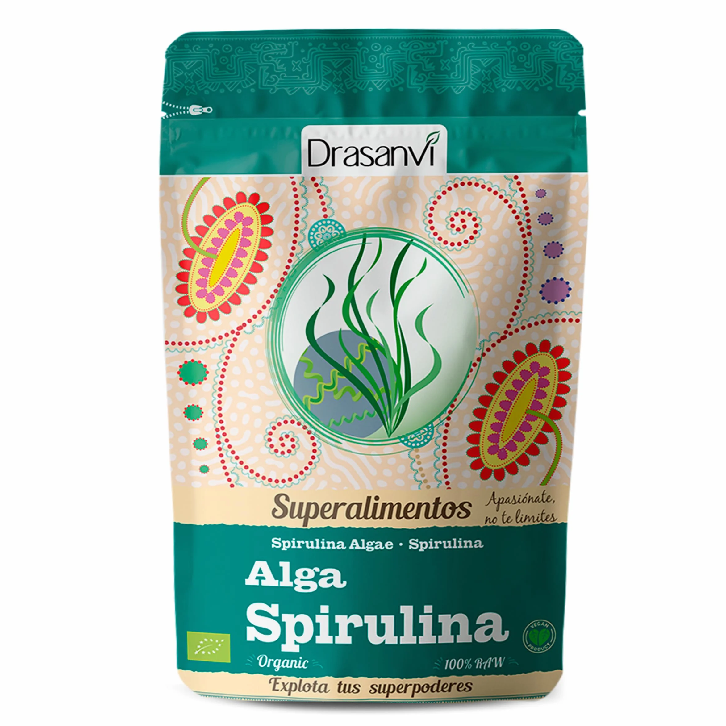 ALGA SPIRULINA BIO 150GR DOYPACK DRASANVI