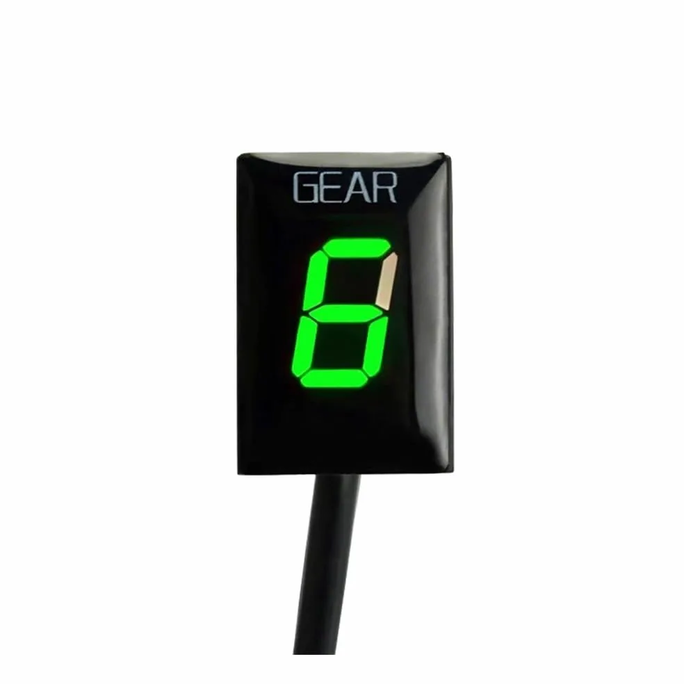 Indicador De Marchas Para NT700V Para Deauville Para NT 700 V Para NT 700V Para NT700 V Indicador De Marcha De Motocicleta Montaje Del Medidor Pantalla De Velocidad(Green)
