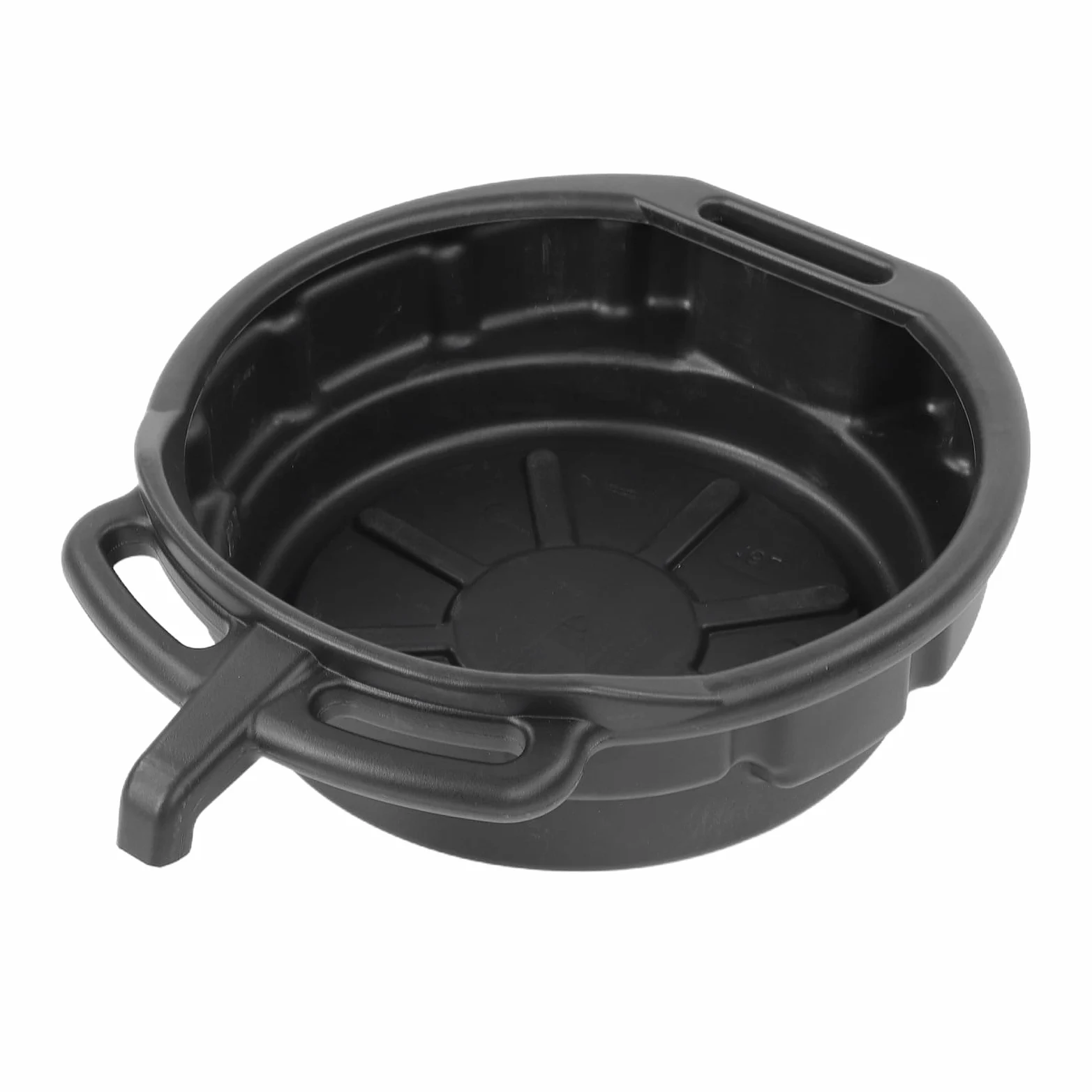 Akozon Bandeja Drenaje Aceite 16 litros Polietileno Antisalpicaduras Borde Enrollado Boquilla Incorporada para Motocicletas Automotrices CMB0135